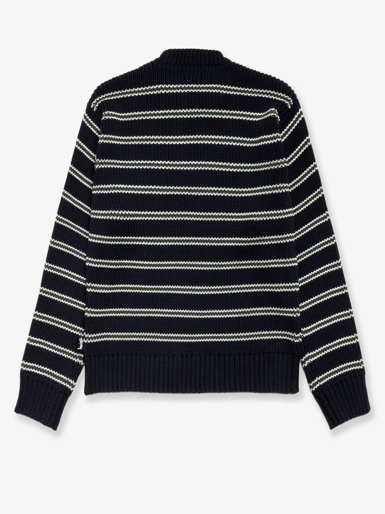 Stüssy Stripe Crew Cotton Blend Sweater