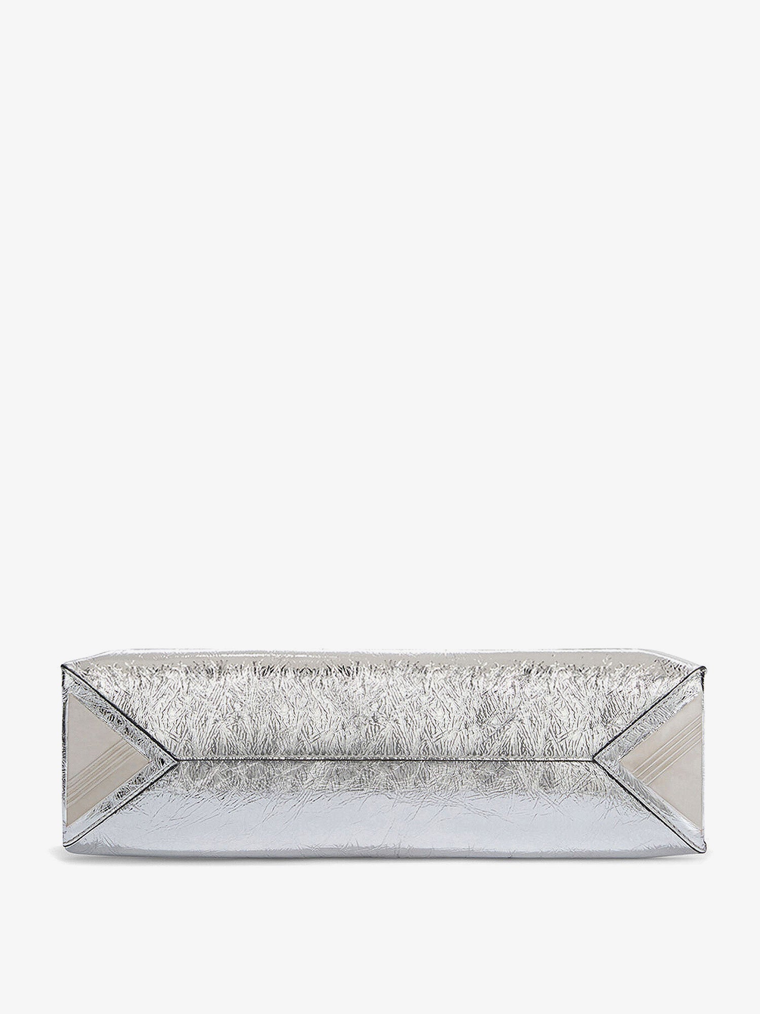 The Attico Laminated Leather La Passeggiata Small Shoulder Bag