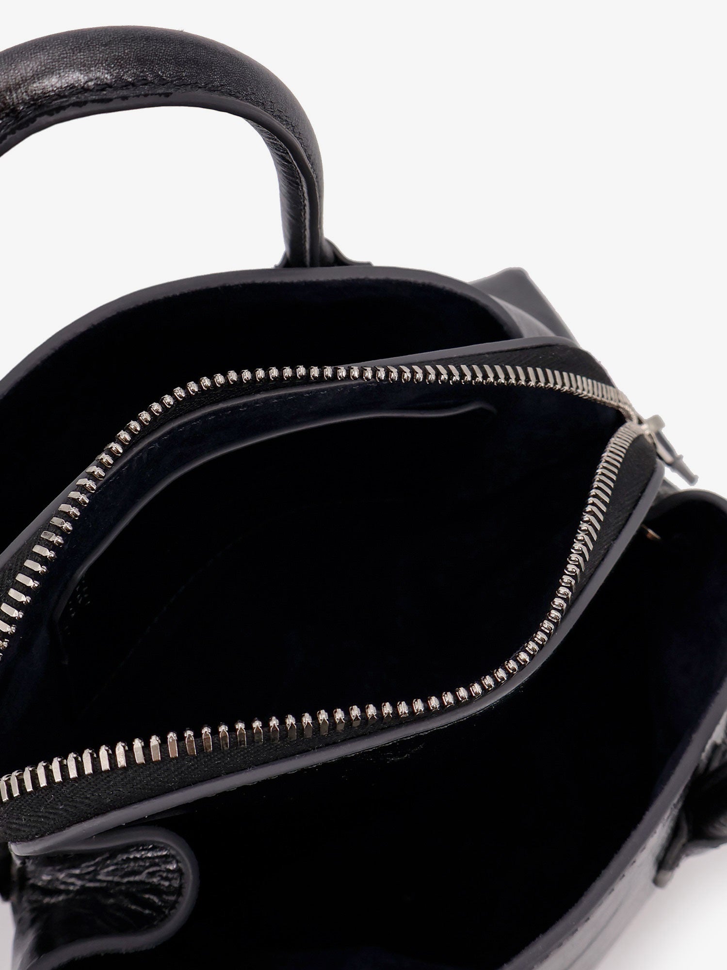 The Attico La Passeggiata Mini Leather Handbag
