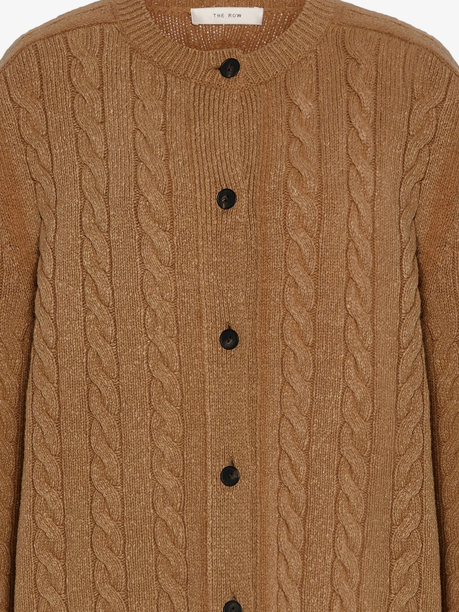 The Row Loneke Virgin Wool Cardigan