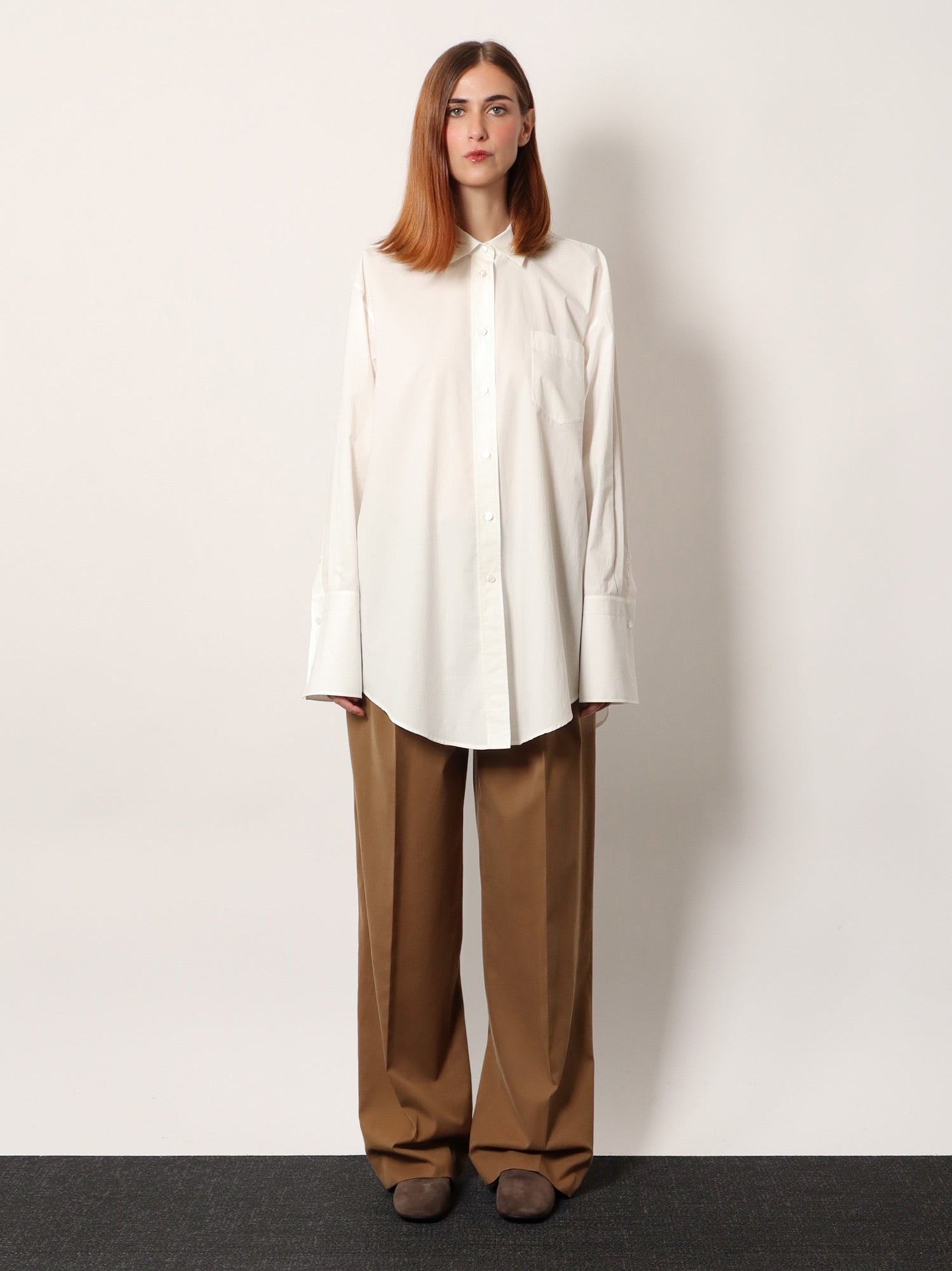 The Row Ment Cotton Popeline Shirt