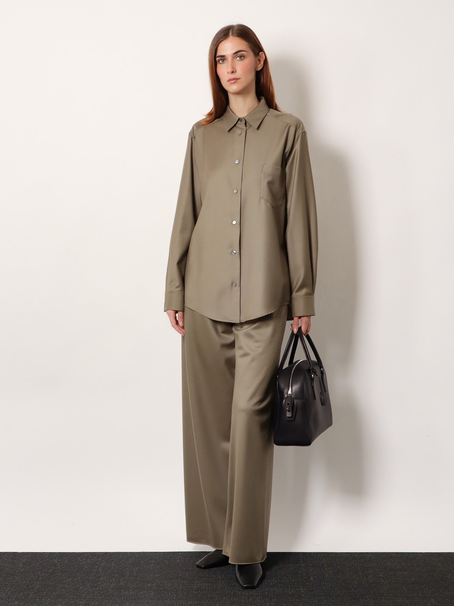 The Row Pino Virgin Wool Shirt