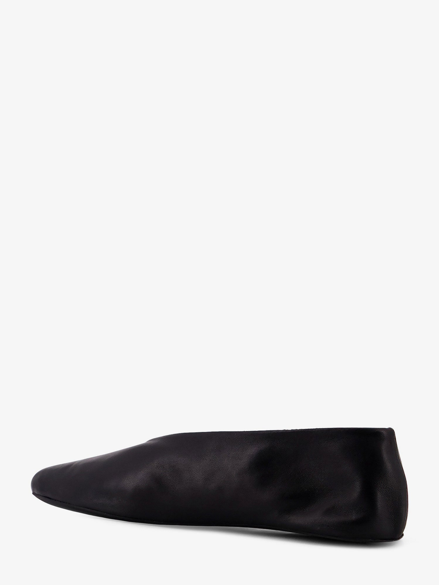 The Row Stella Leather Ballerinas
