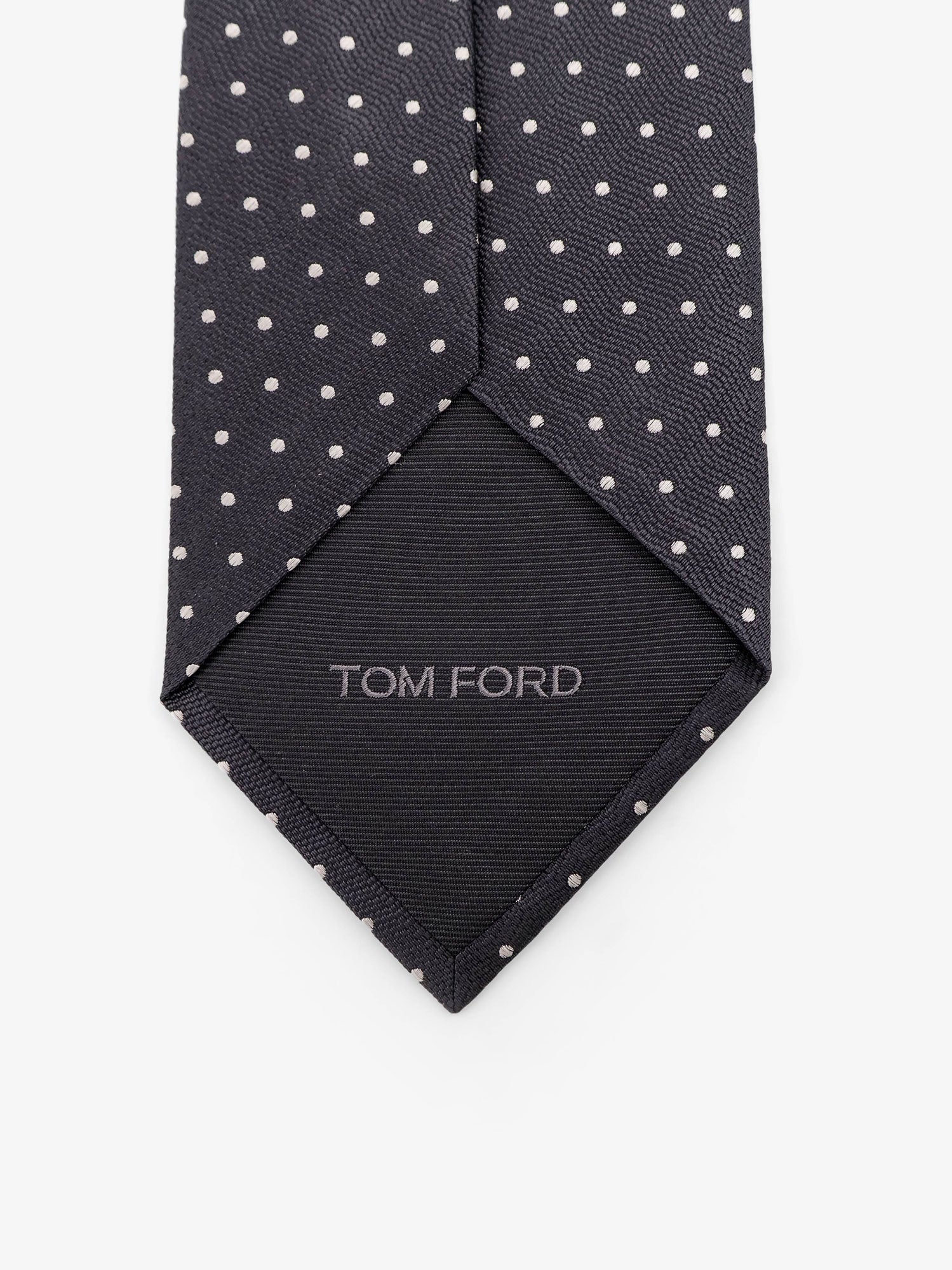 Tom Ford Silk Tie With Micro-fantasy