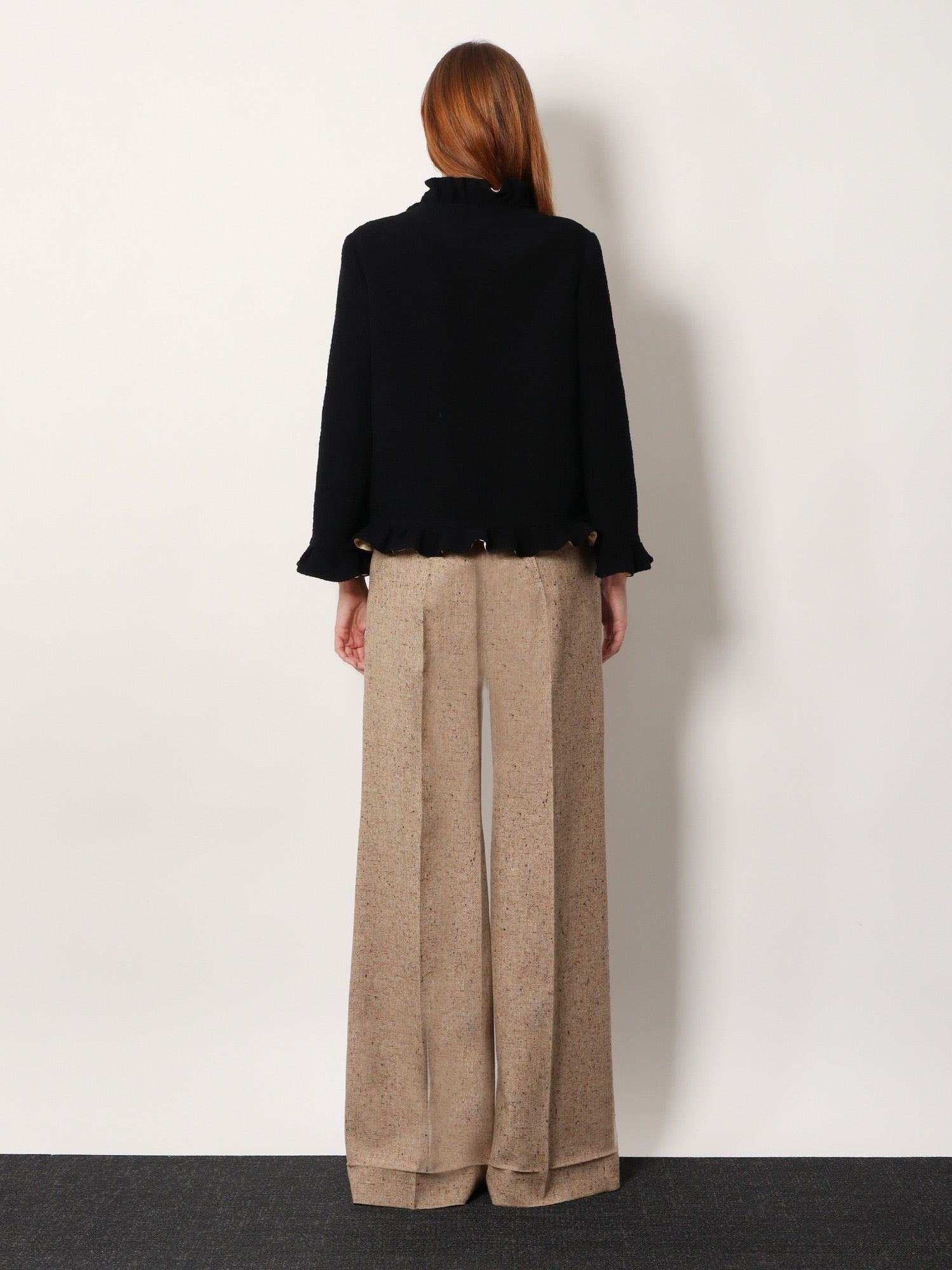 Valentino Silk Blazer With Frontal Knot