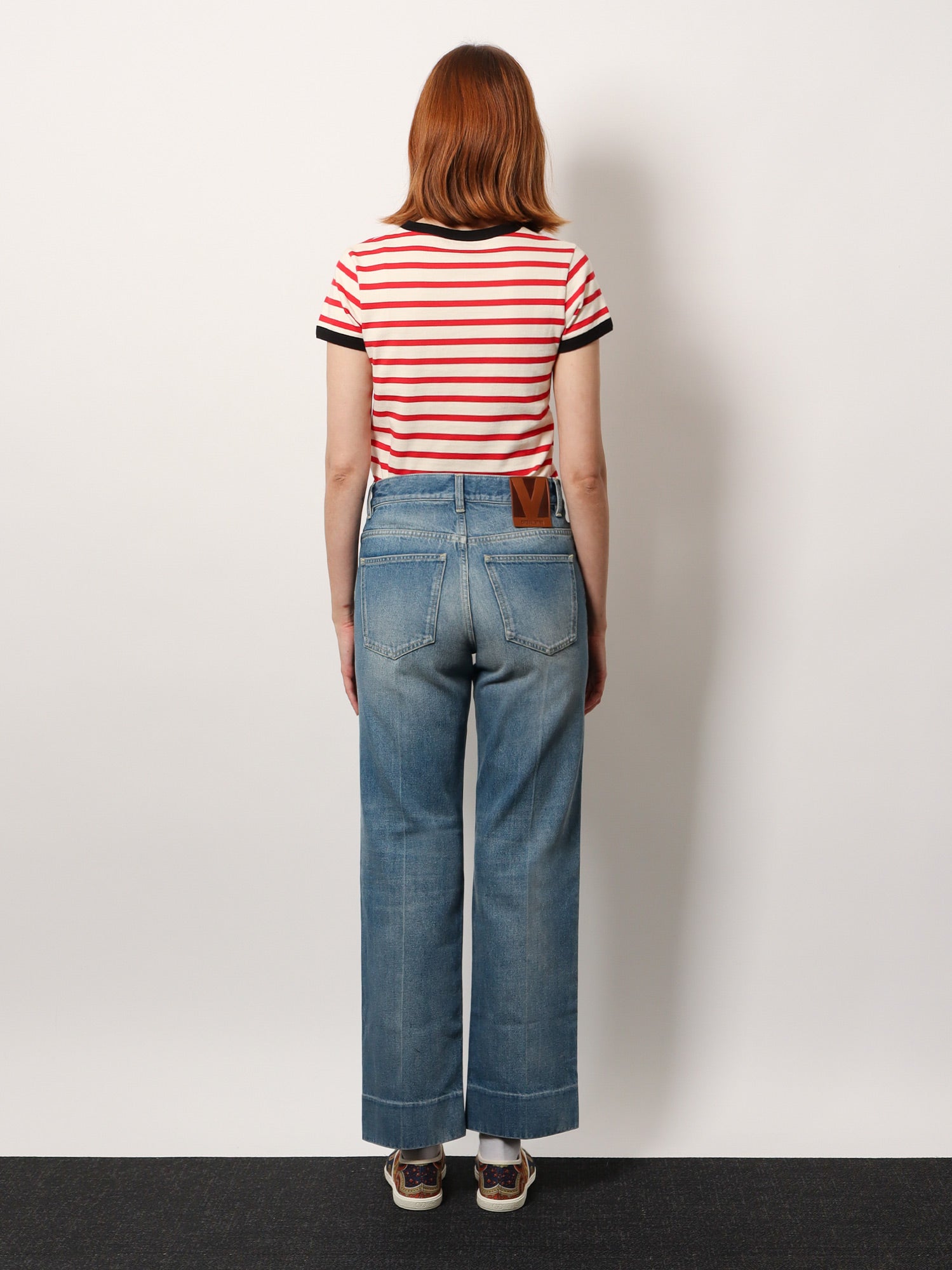 Valentino Jeans With Chex Valentino Detail