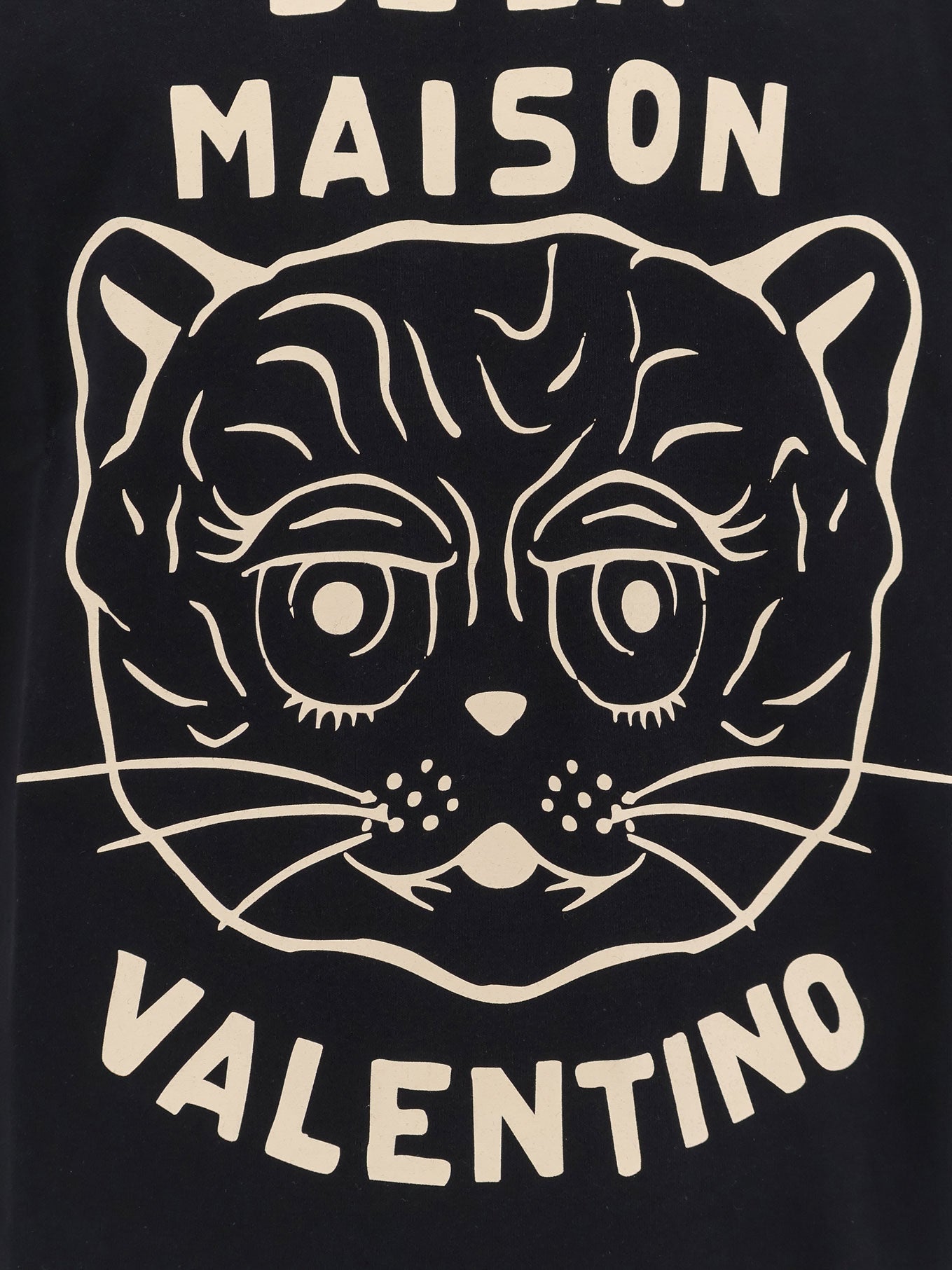 Valentino Le Chat De La Maison Cotton T-shirt