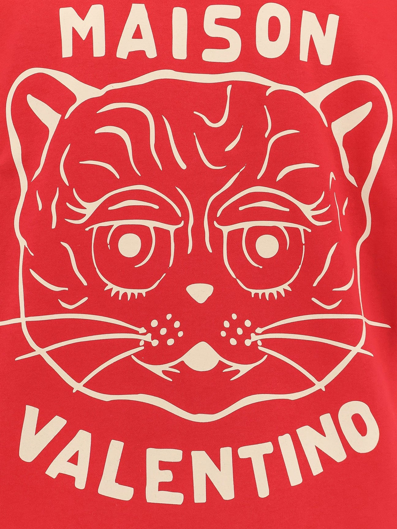 Valentino Le Chat De La Maison Cotton T-shirt