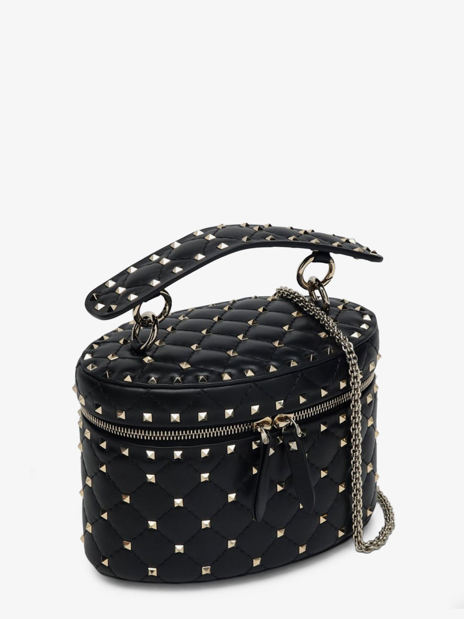 Valentino Rockstud Spike Leather Shoulder Bag