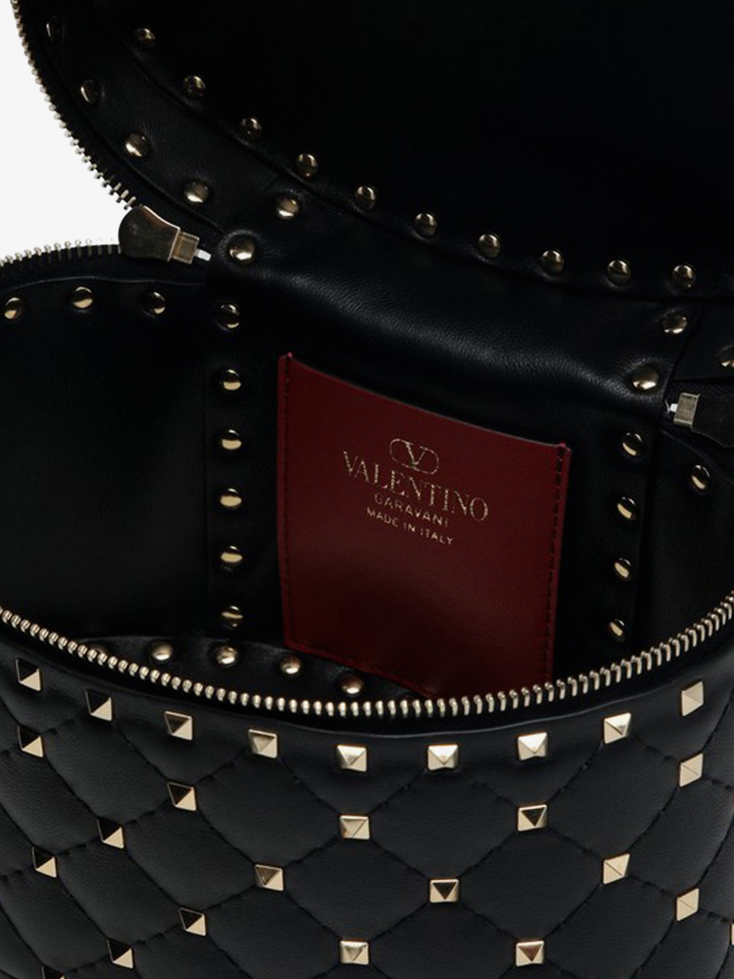 Valentino Rockstud Spike Leather Shoulder Bag