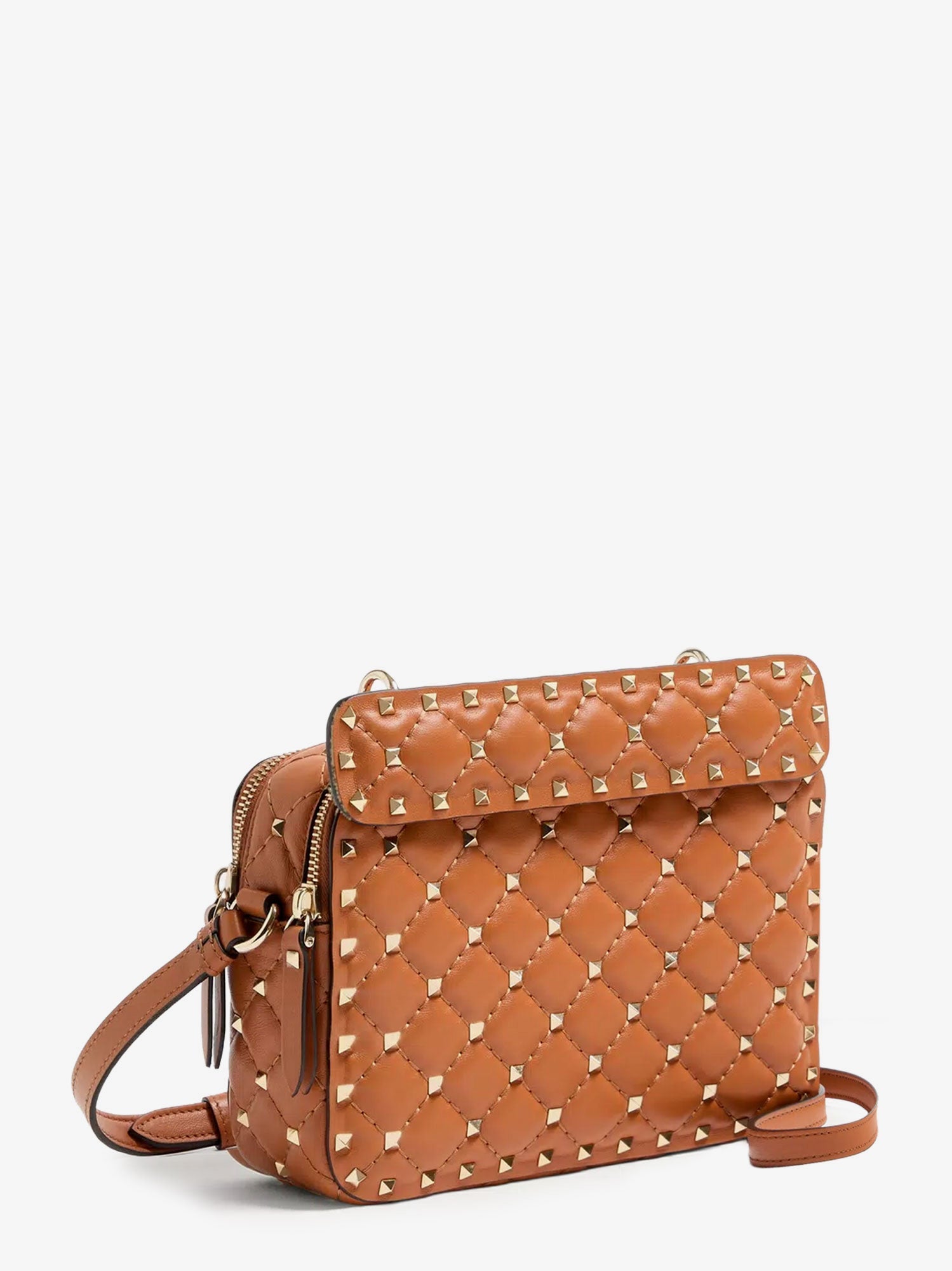 Valentino Rockstud Spike Leather Shoulder Bag