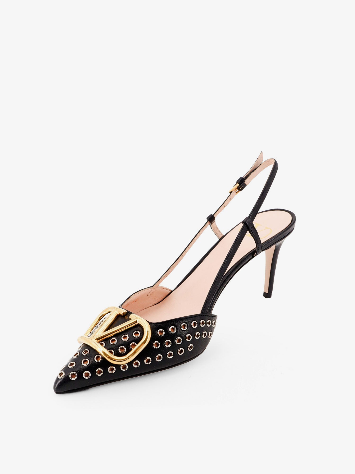 Valentino Valentino Garavani Leather Slingback Décolleté