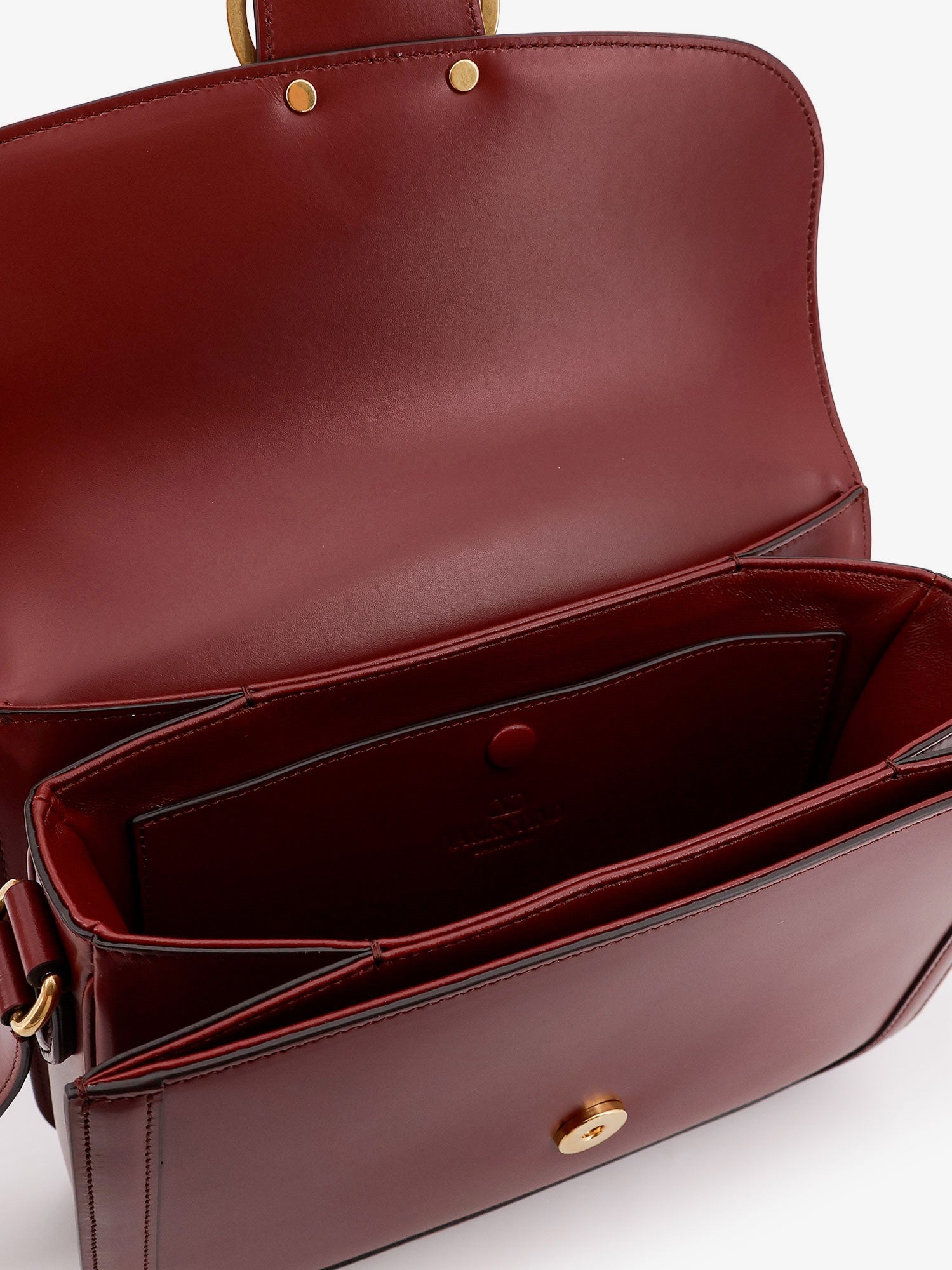 Valentino 9to5 Leather Shoulder Bag