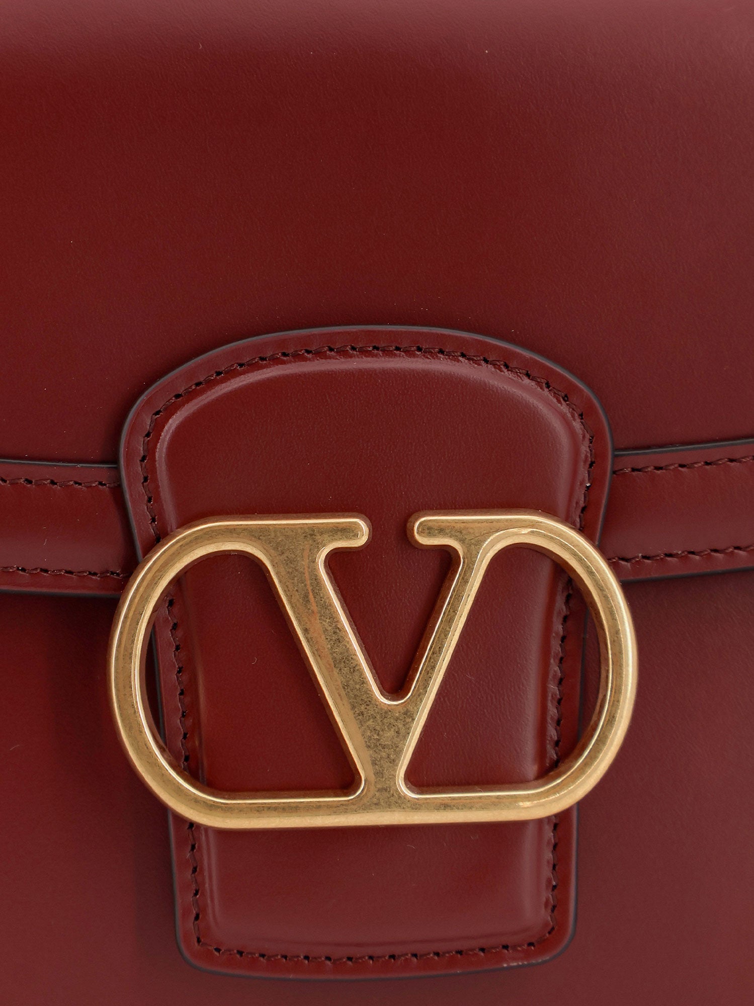 Valentino 9to5 Leather Shoulder Bag