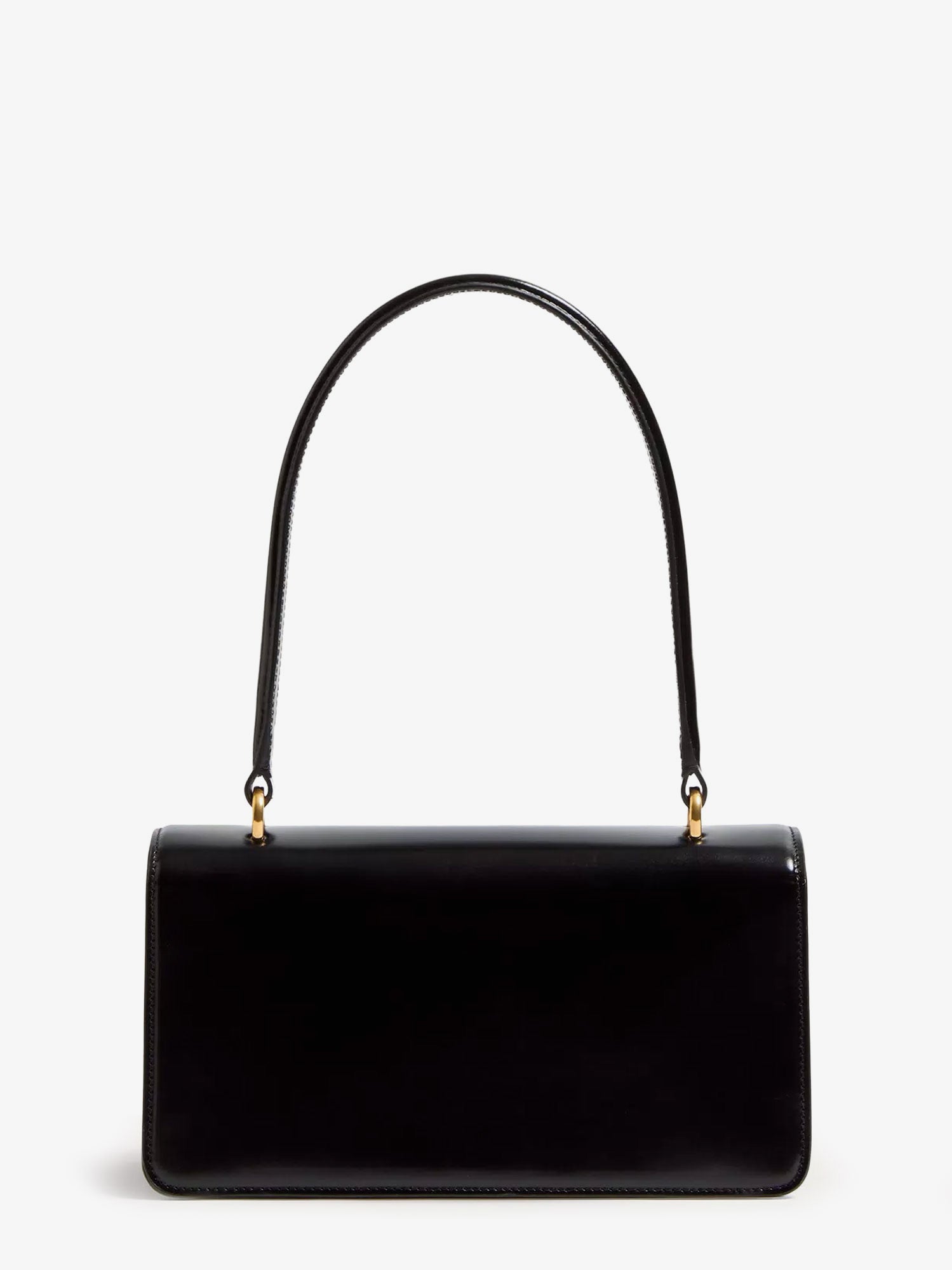 Valentino Vlogo Leather Shoulder Bag