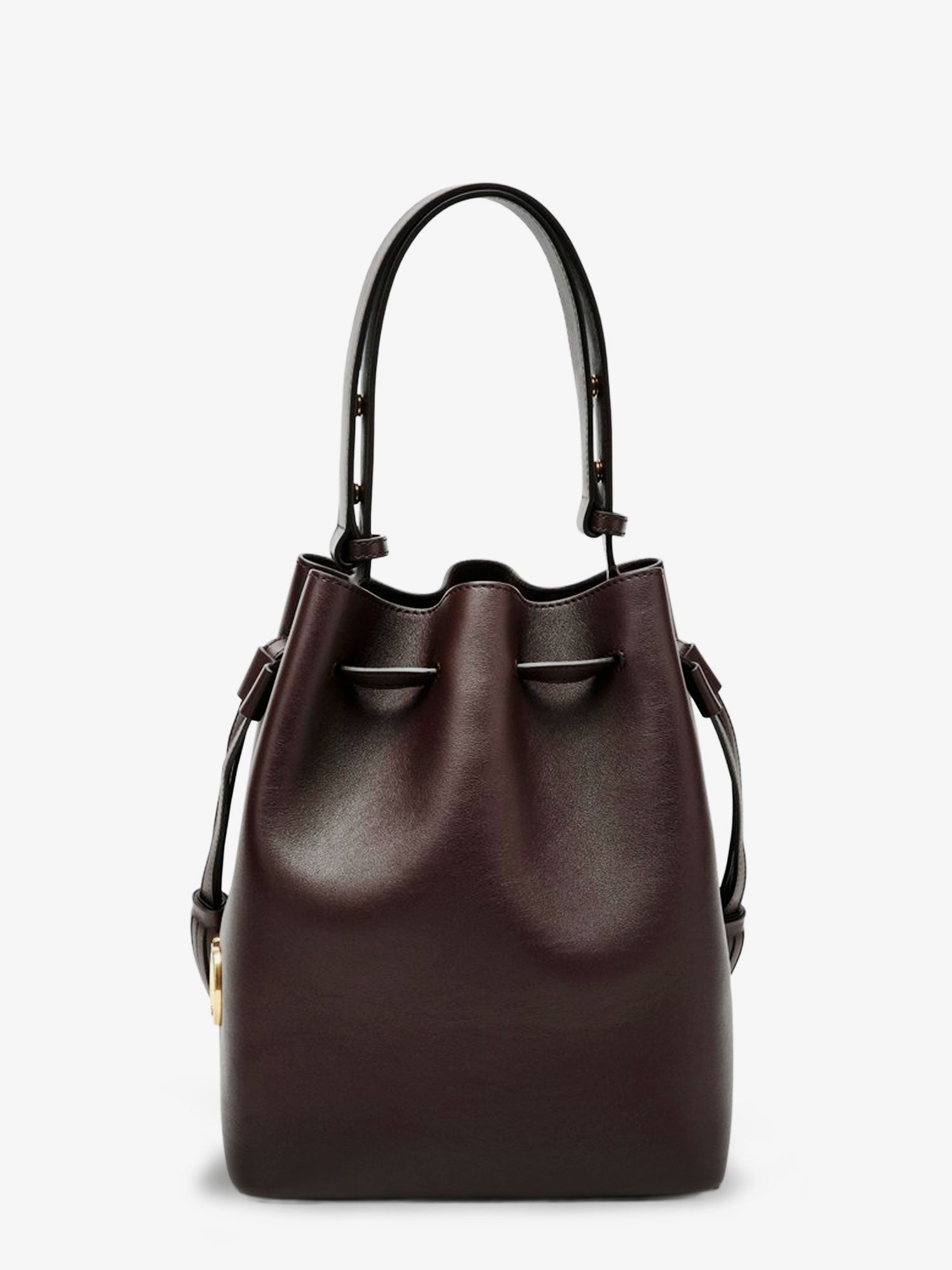 Valentino So Seau Leather Bucket Bag