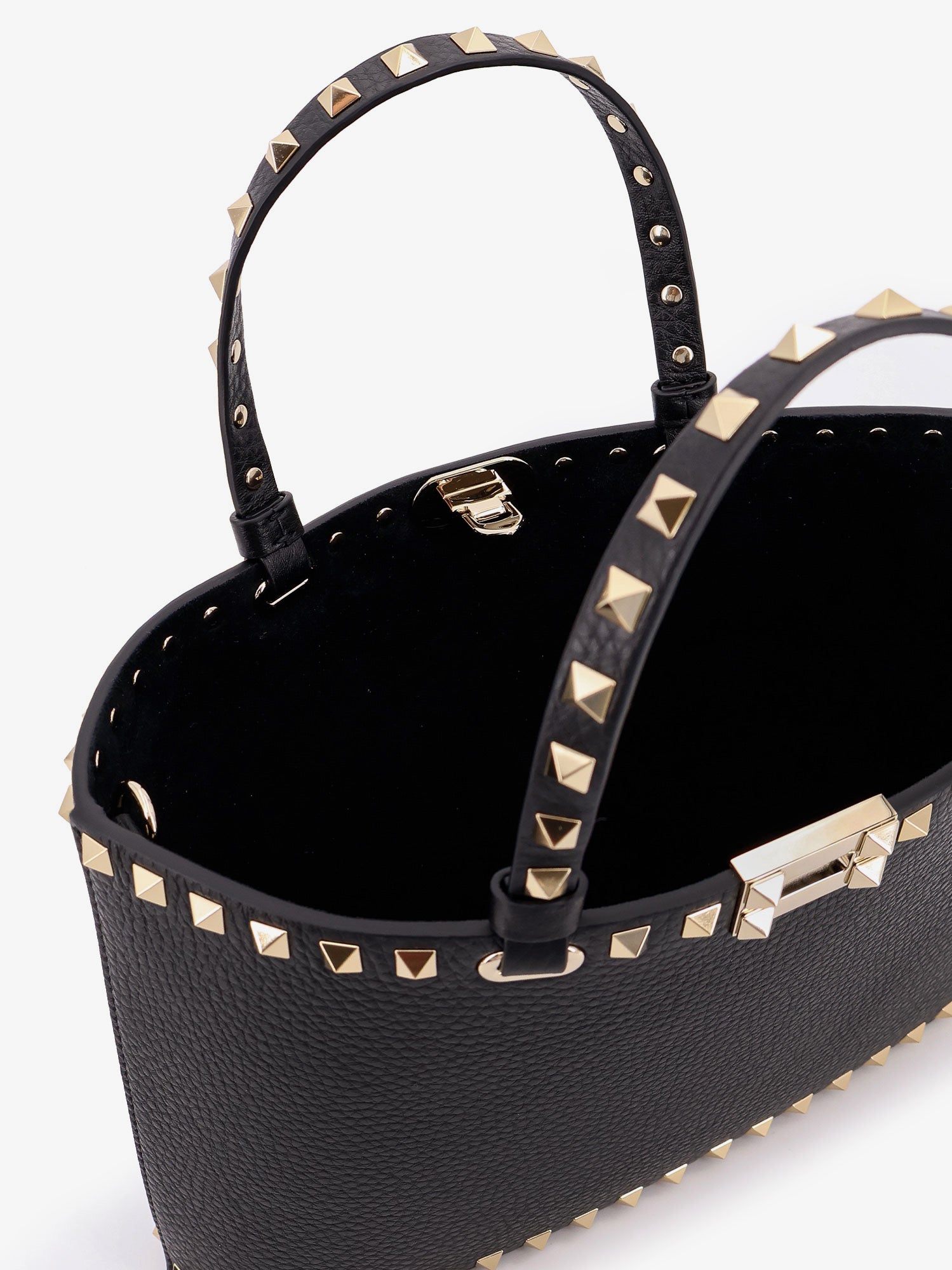 Valentino Rockstud Small Tote Valentino Garavani Leather Bag