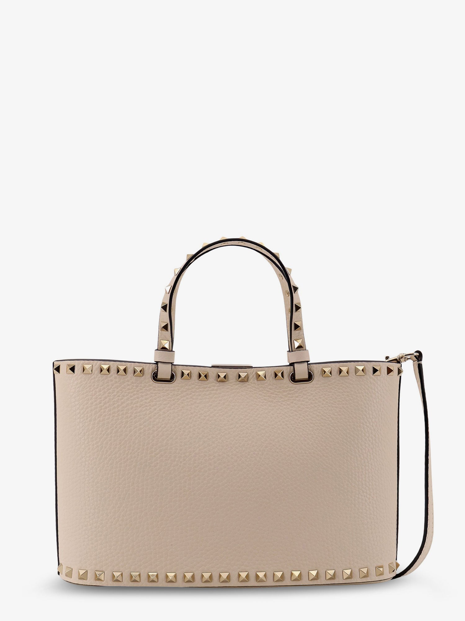 Valentino Rockstud Small Tote Valentino Garavani Leather Shoulder Bag