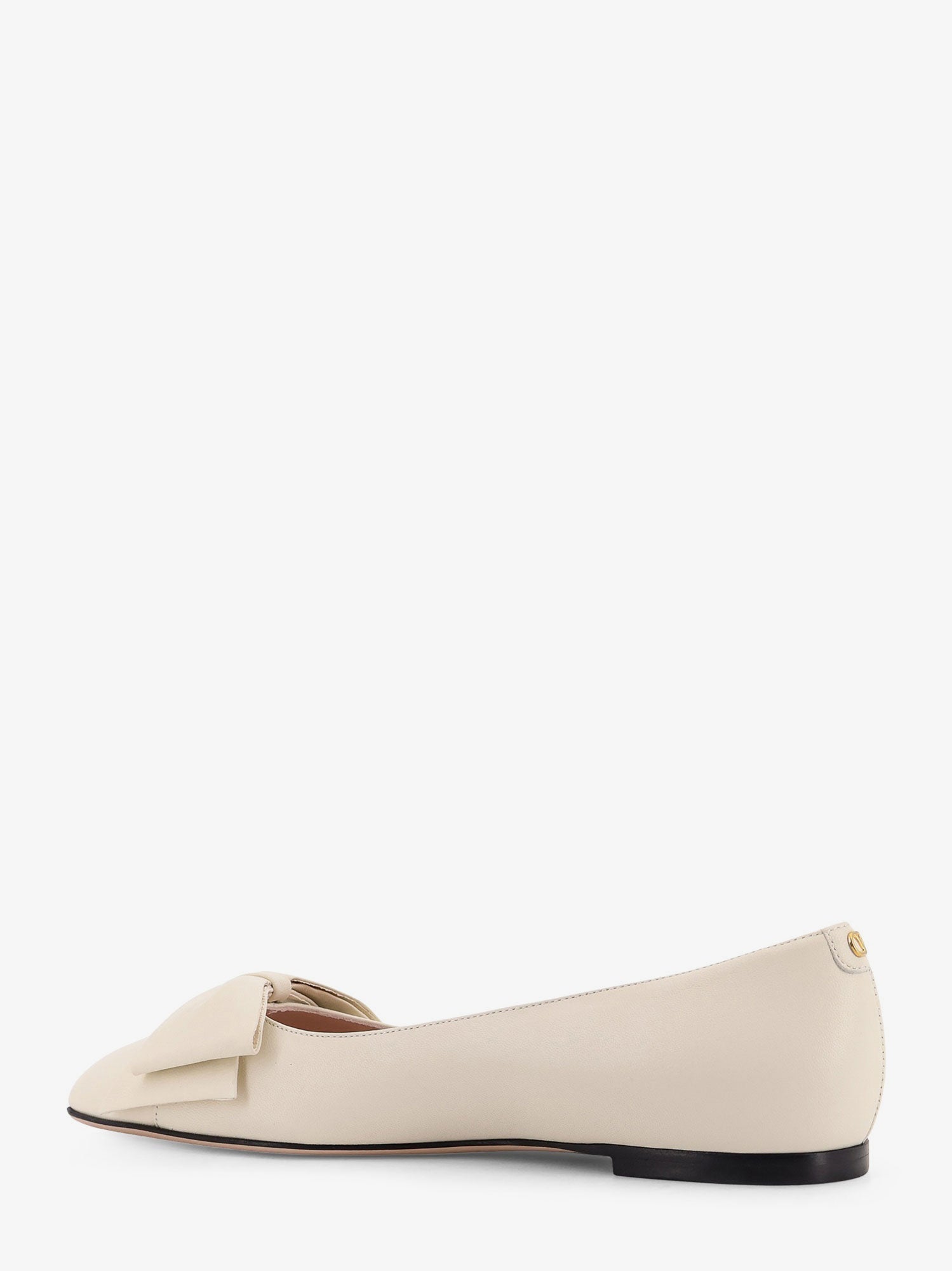 Valentino Leather Bowow Ballerinas