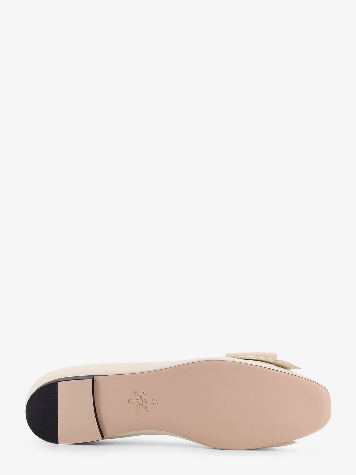 Valentino Leather Bowow Ballerinas