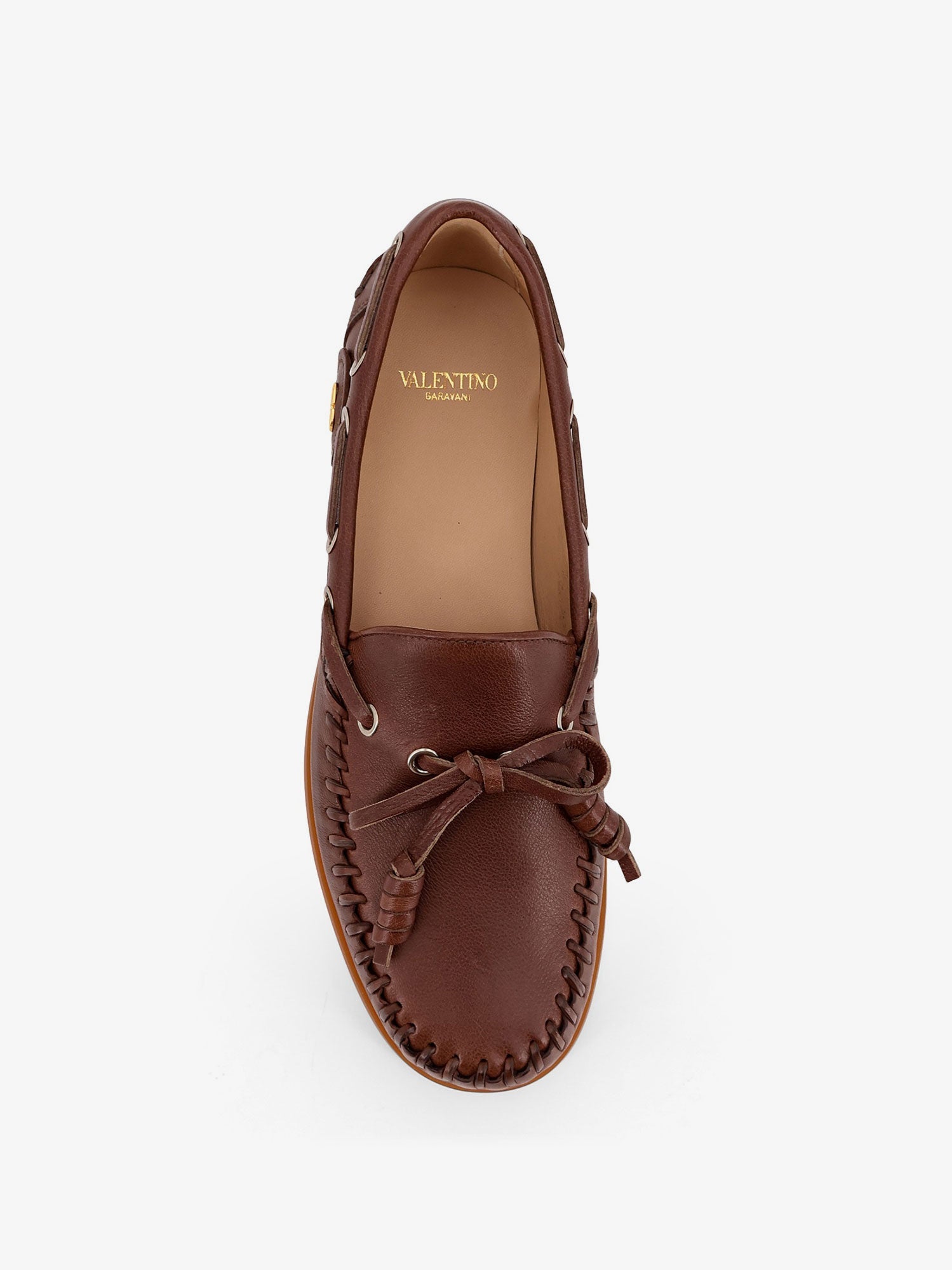 Valentino Palm Avenue Leather Loafers
