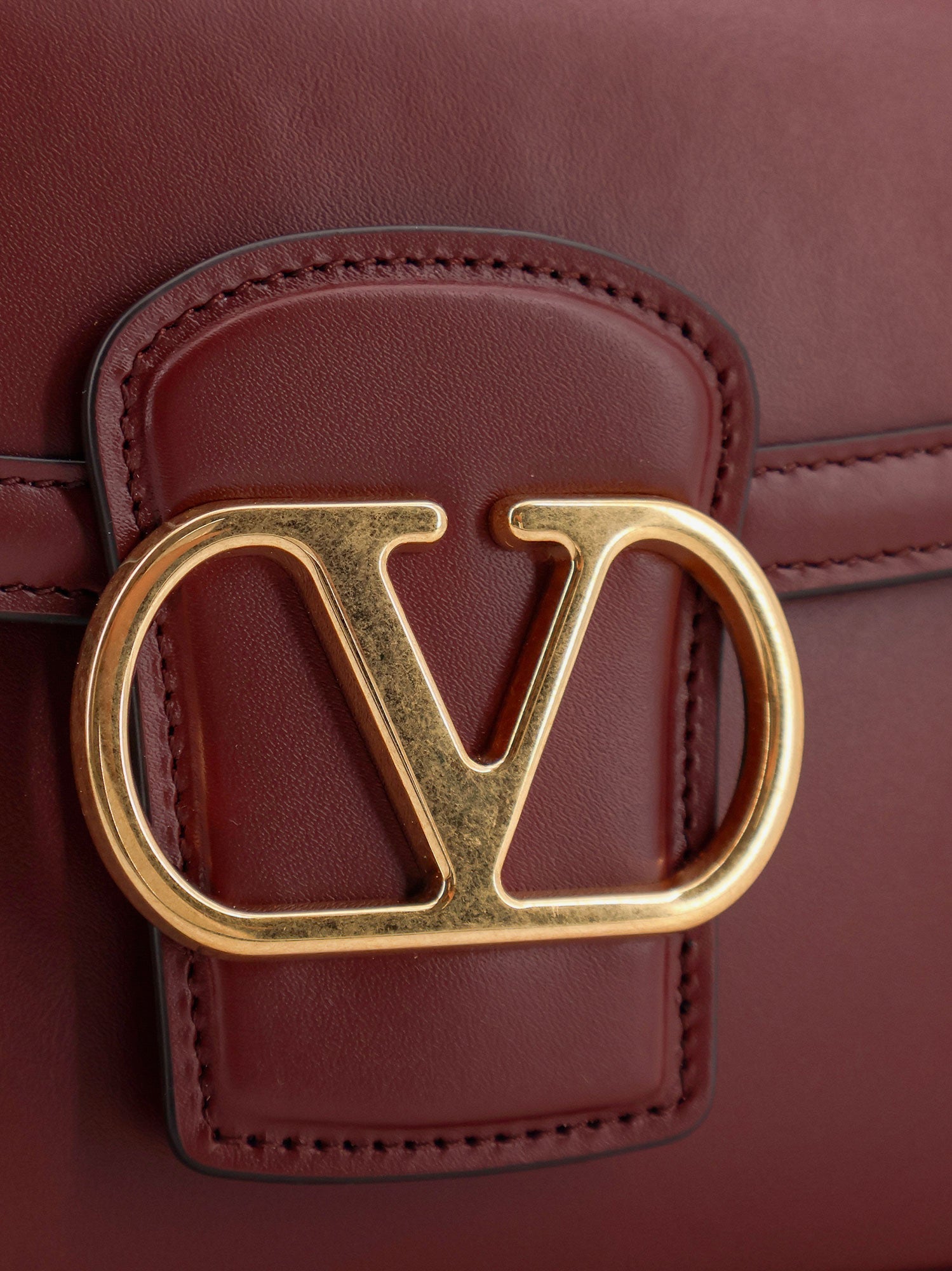 Valentino 9to5 Leather Shoulder Bag