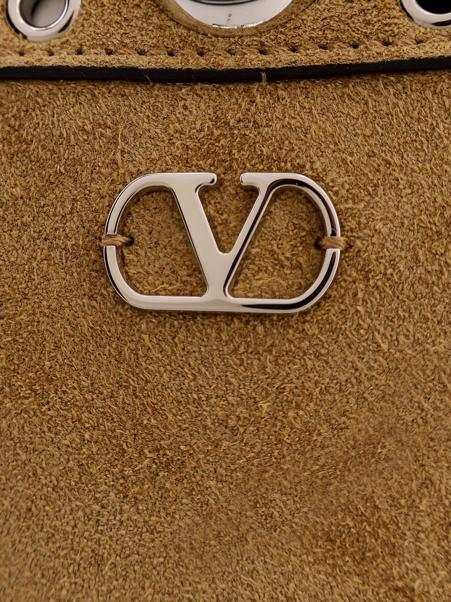 Valentino Nellcote Suede Shoulder Bag