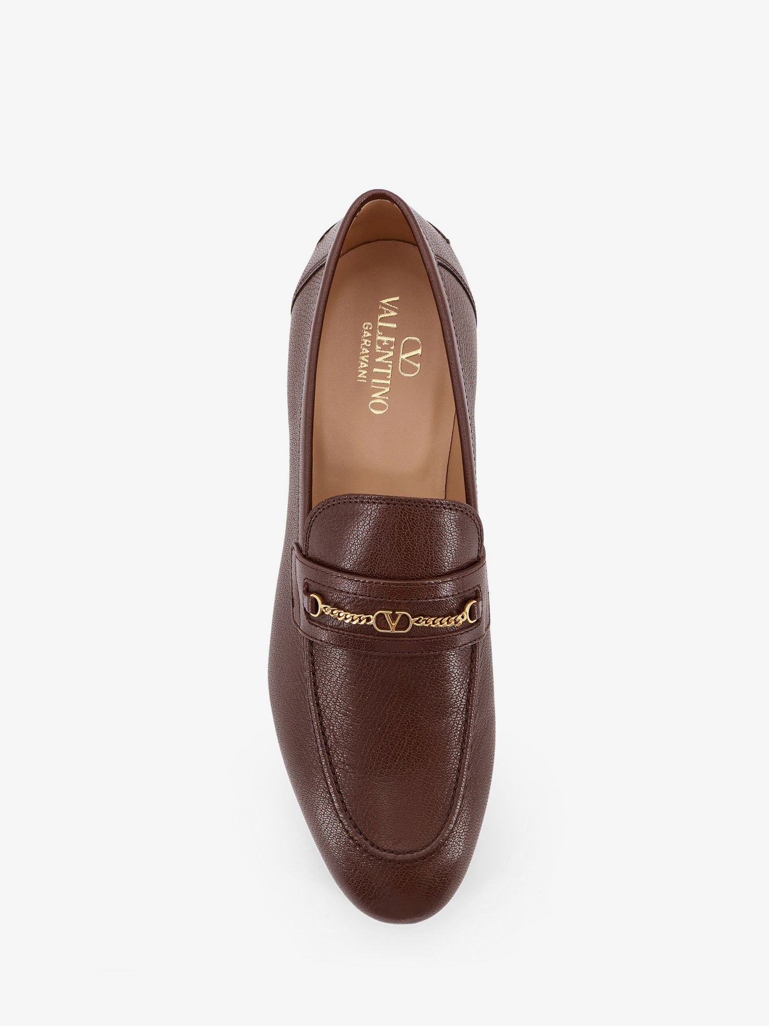 Valentino Valentino Garavani Vlogo Signature Leather Loafer