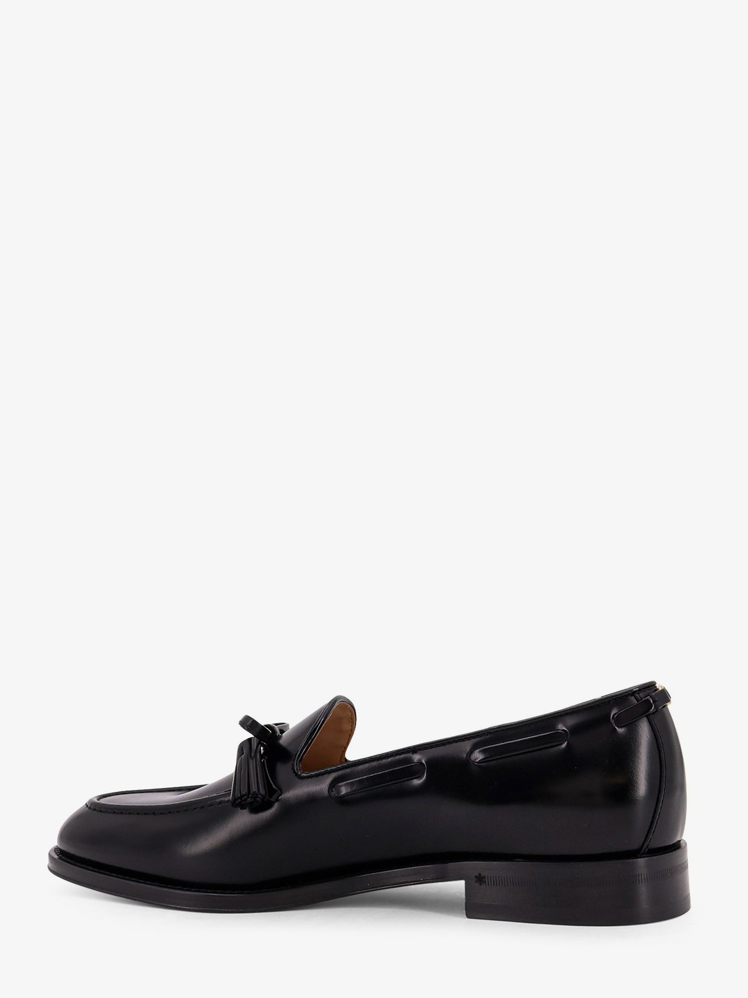 Valentino Bowshire Leather Loafers