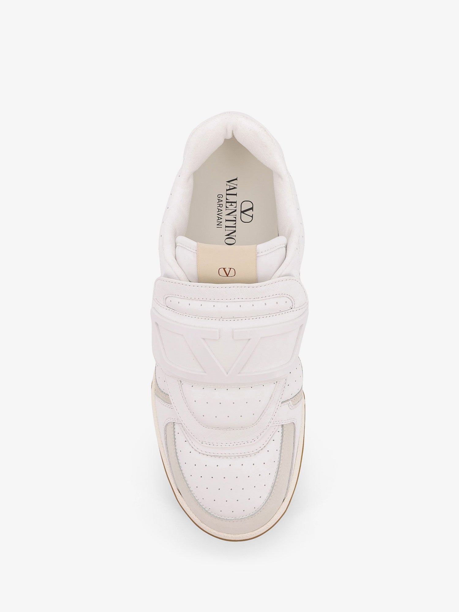 Valentino Valentino Garavani Joie De Jouer Leather Low-top Sneakers