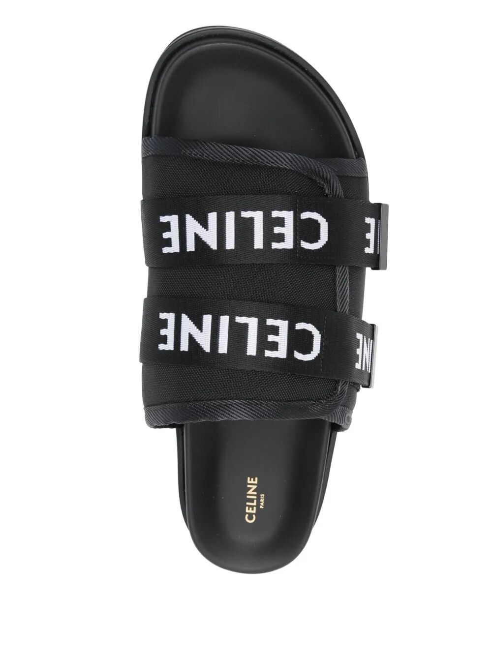 Celine Sandali Pitea In Tela Jacquard Celine