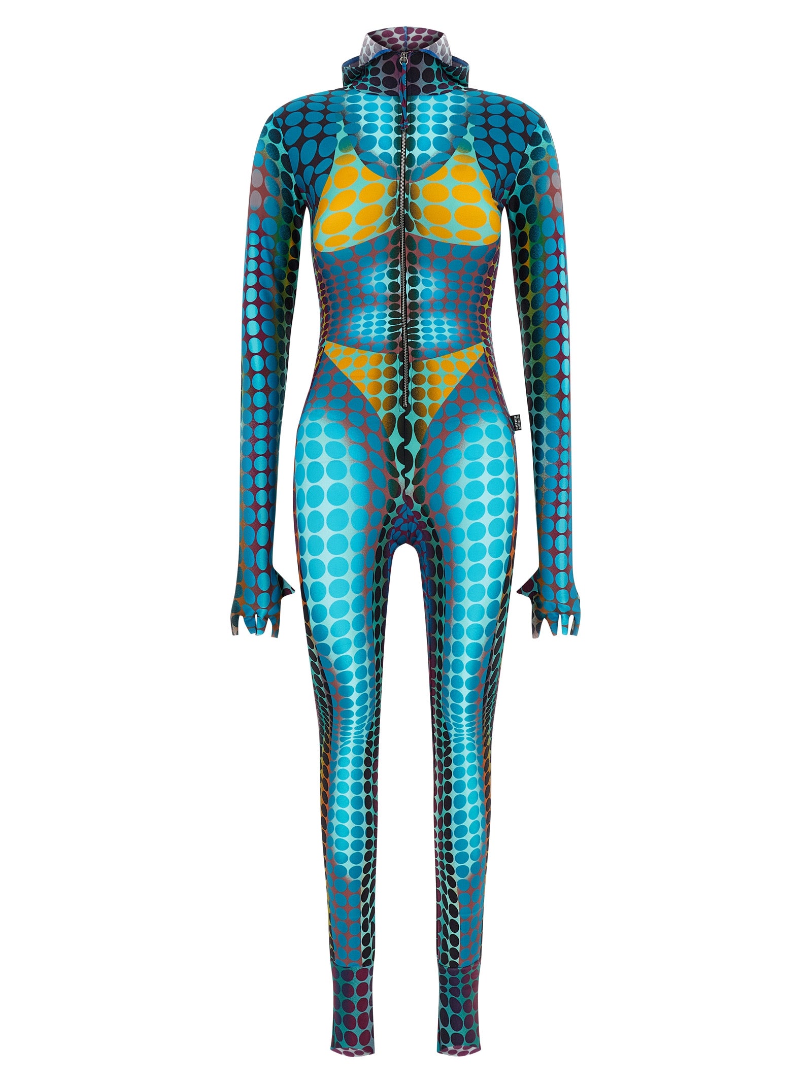 Jean Paul Gaultier 'Re-Edition - The Blue Dots Print' Jumpsuit