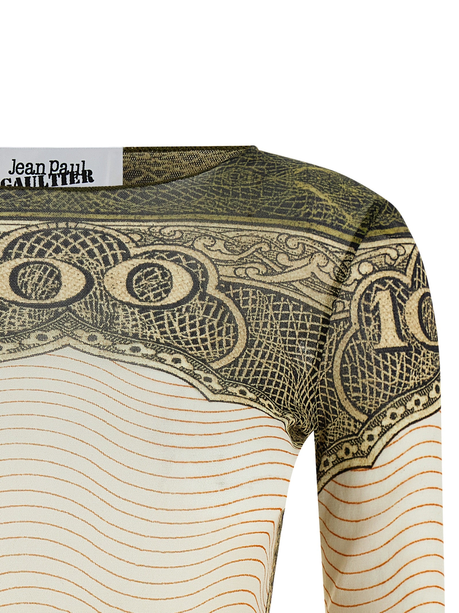 Jean Paul Gaultier 'Re-Edition - The Green Cartouche' Top