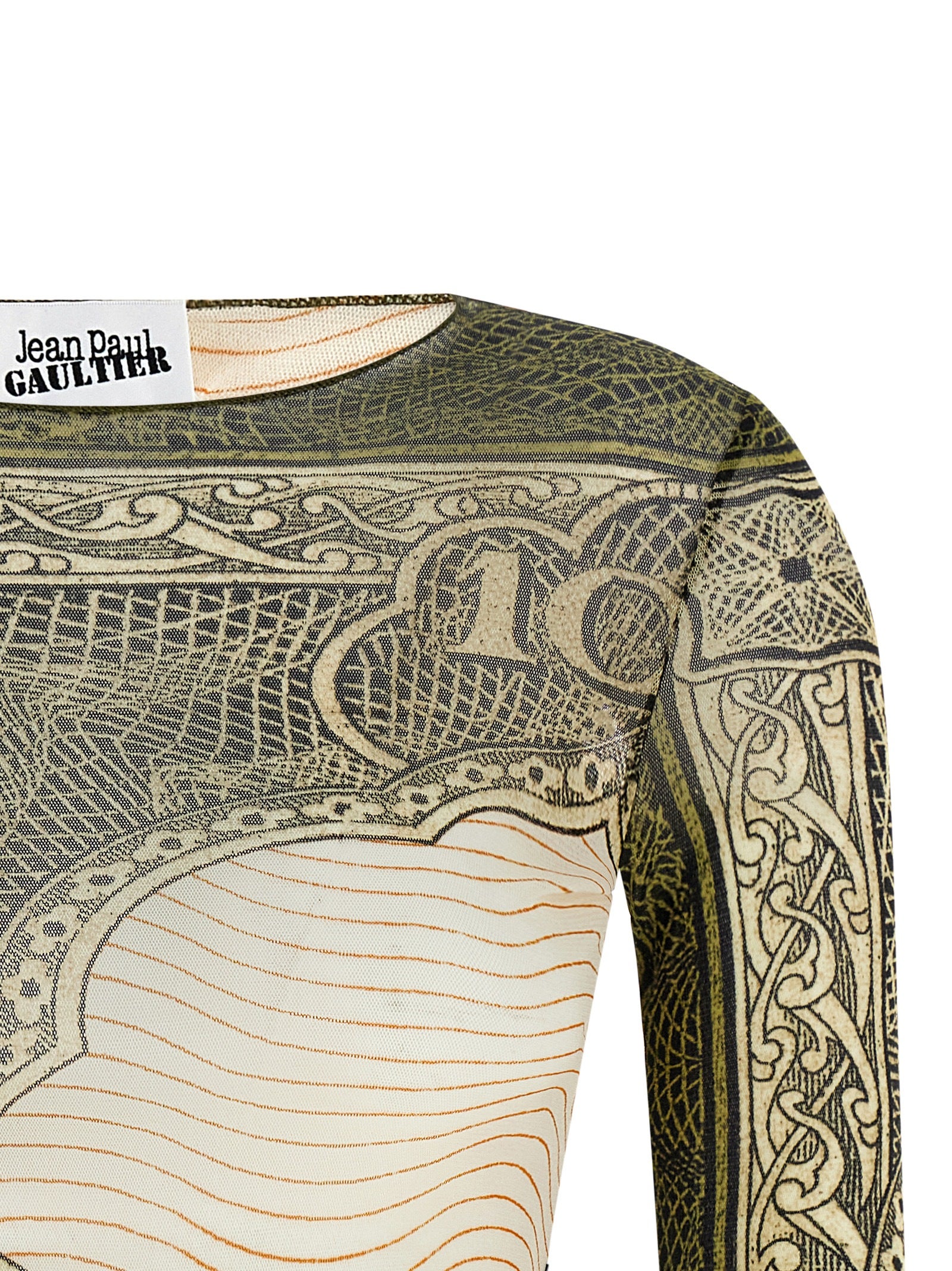 Jean Paul Gaultier 'Re-Edition - The Green Cartouche' Top