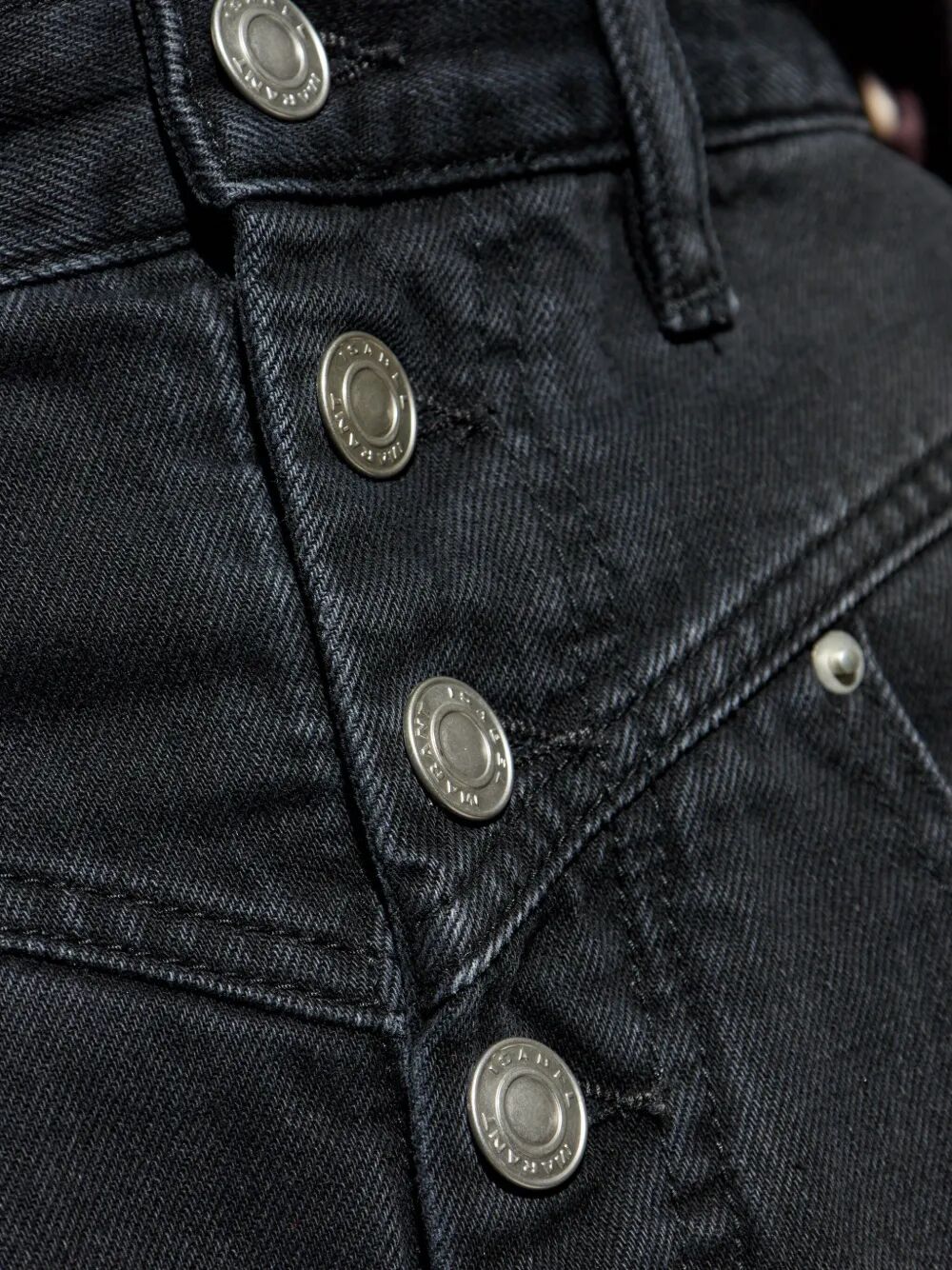 Isabel Marant Jovany High-rise Denim Shorts