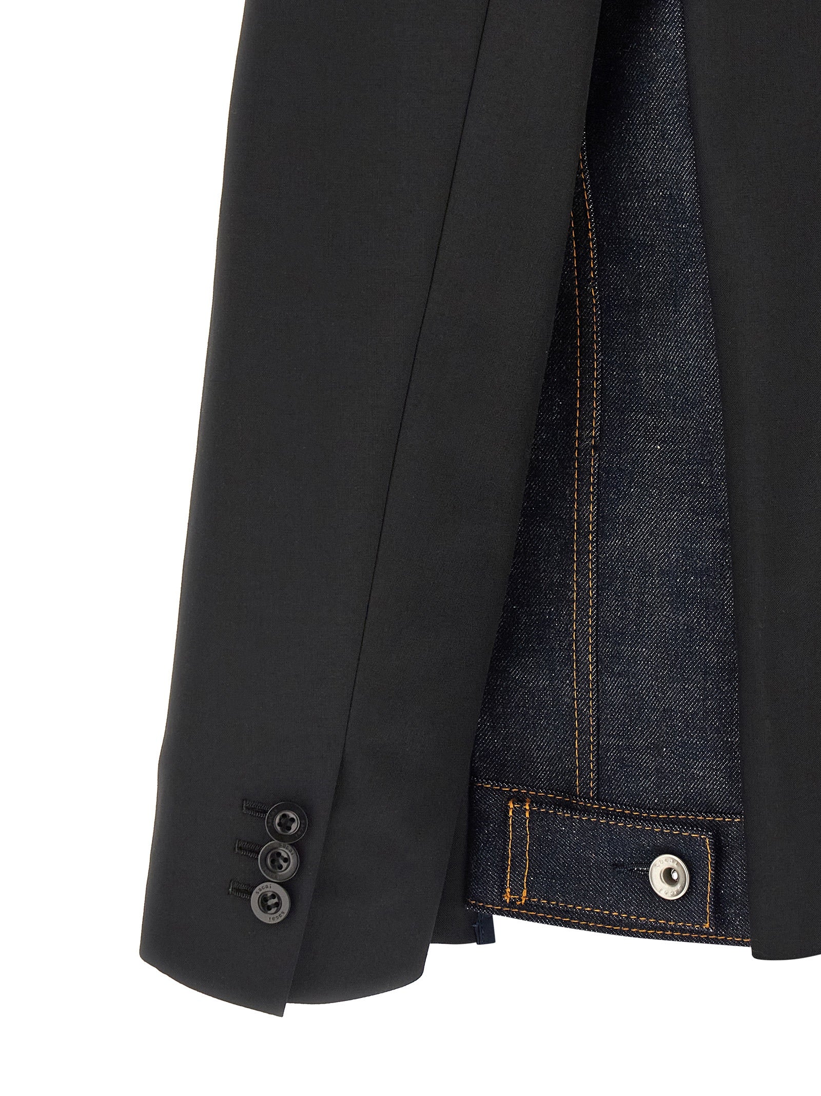 Sacai Denim Insert Blazer