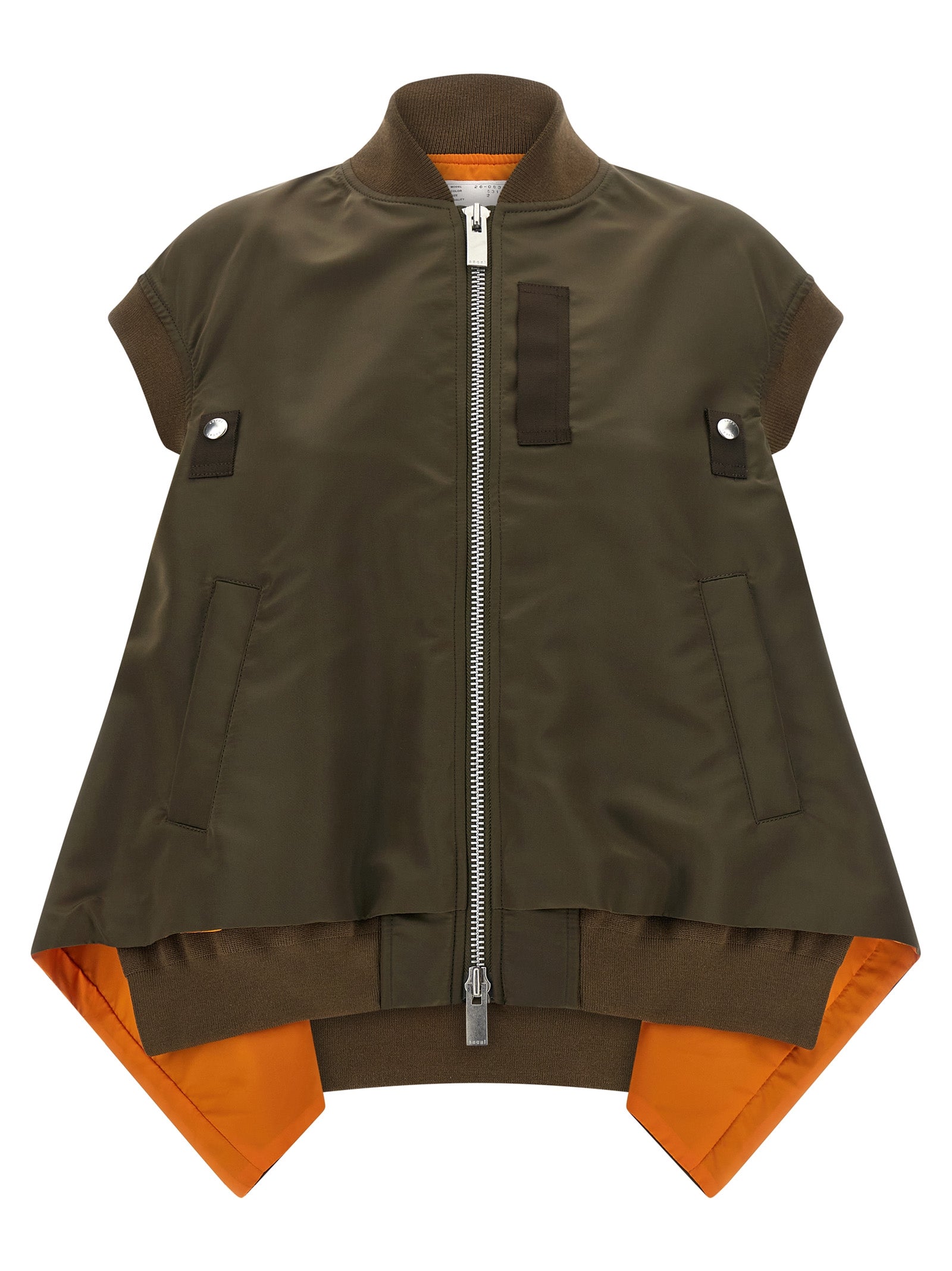 Sacai Asymmetrical Hem Vest