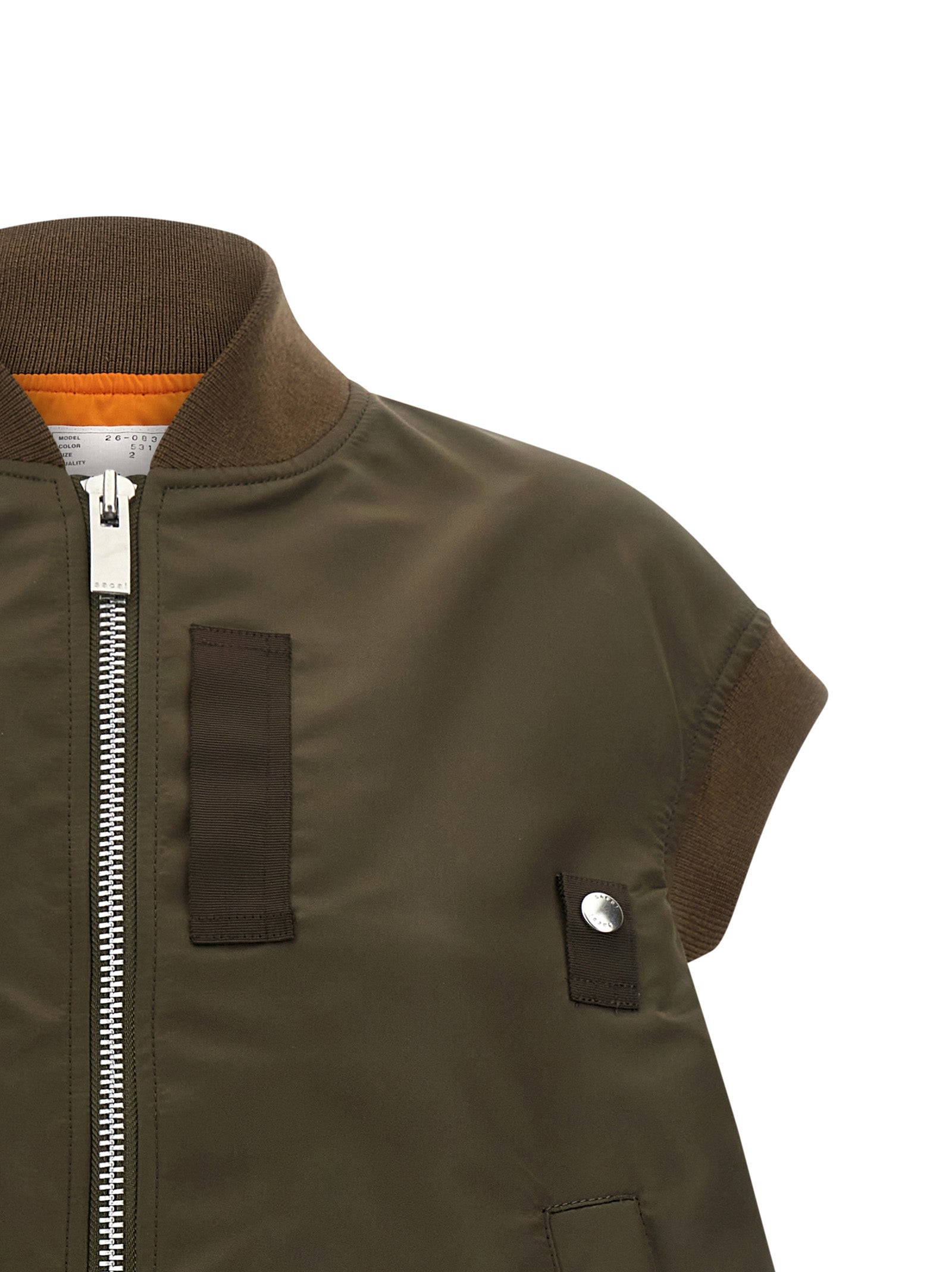 Sacai Asymmetrical Hem Vest