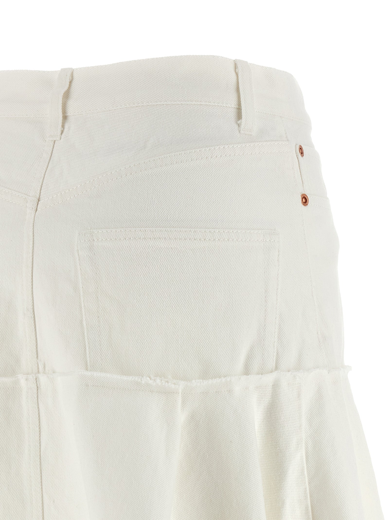 Sacai Satin Denim Skirt