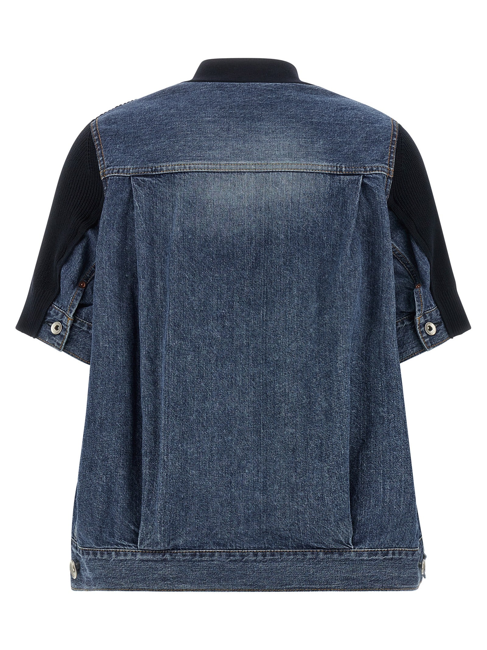 Sacai 'Denim X Knit' Cardigan