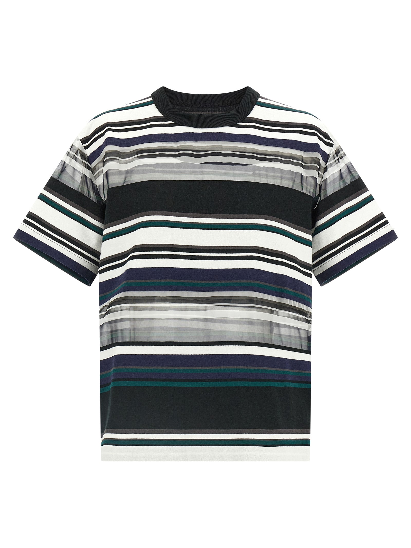 Sacai Organza Insert T-Shirt