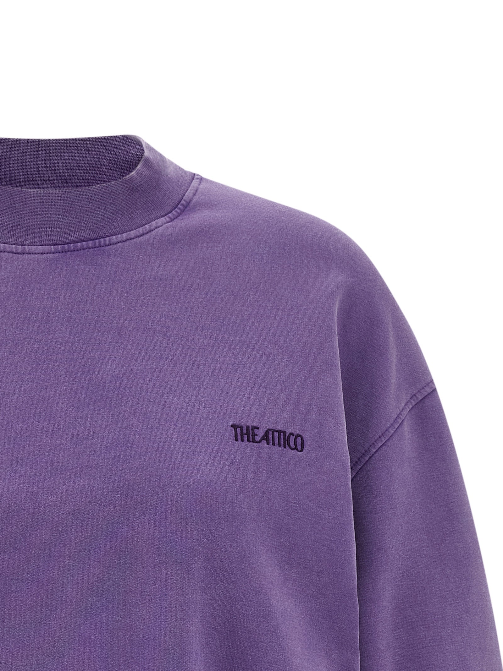 The Attico Faded Sweatshirt Dress