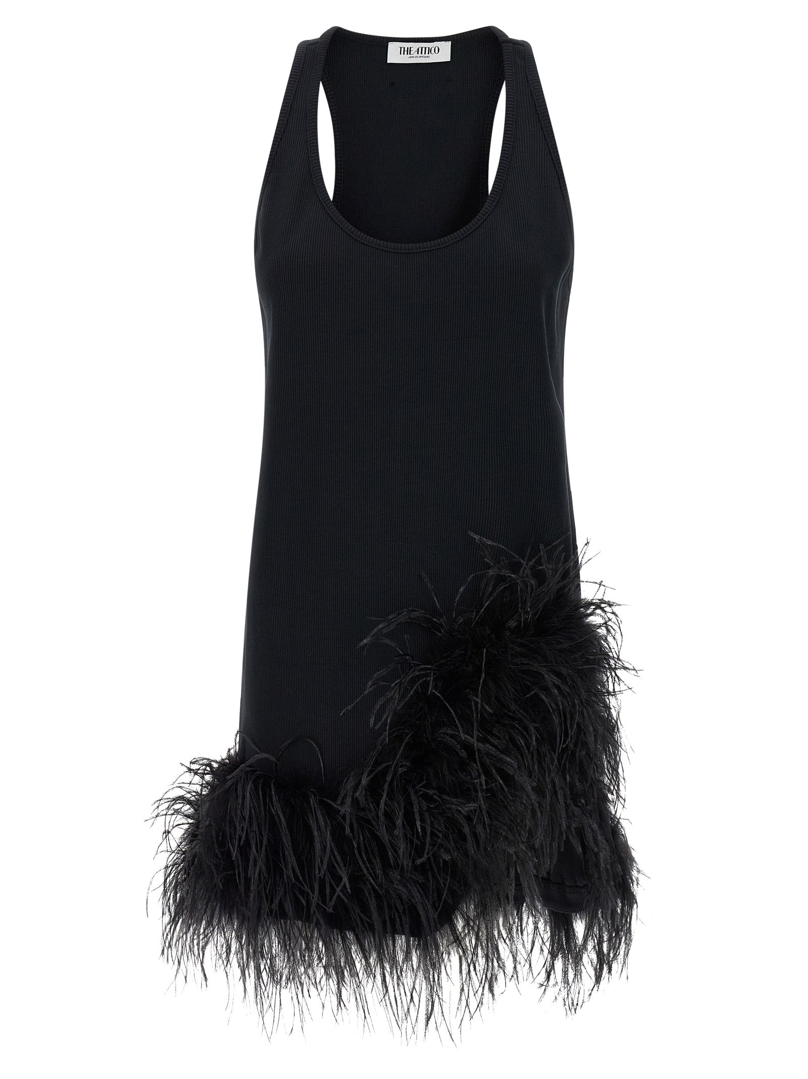 The Attico Feather Dress