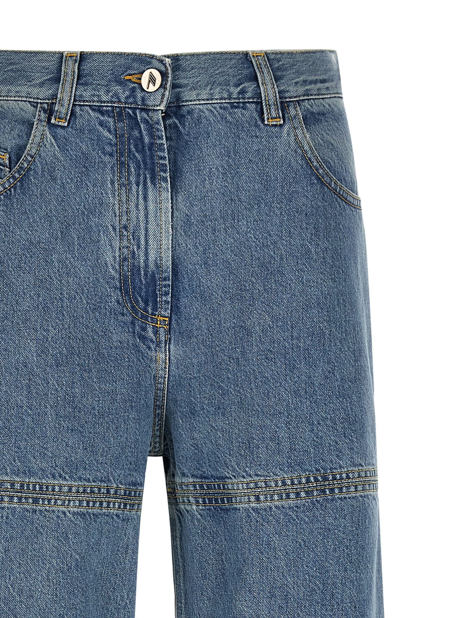 The Attico Cut-Out Jeans