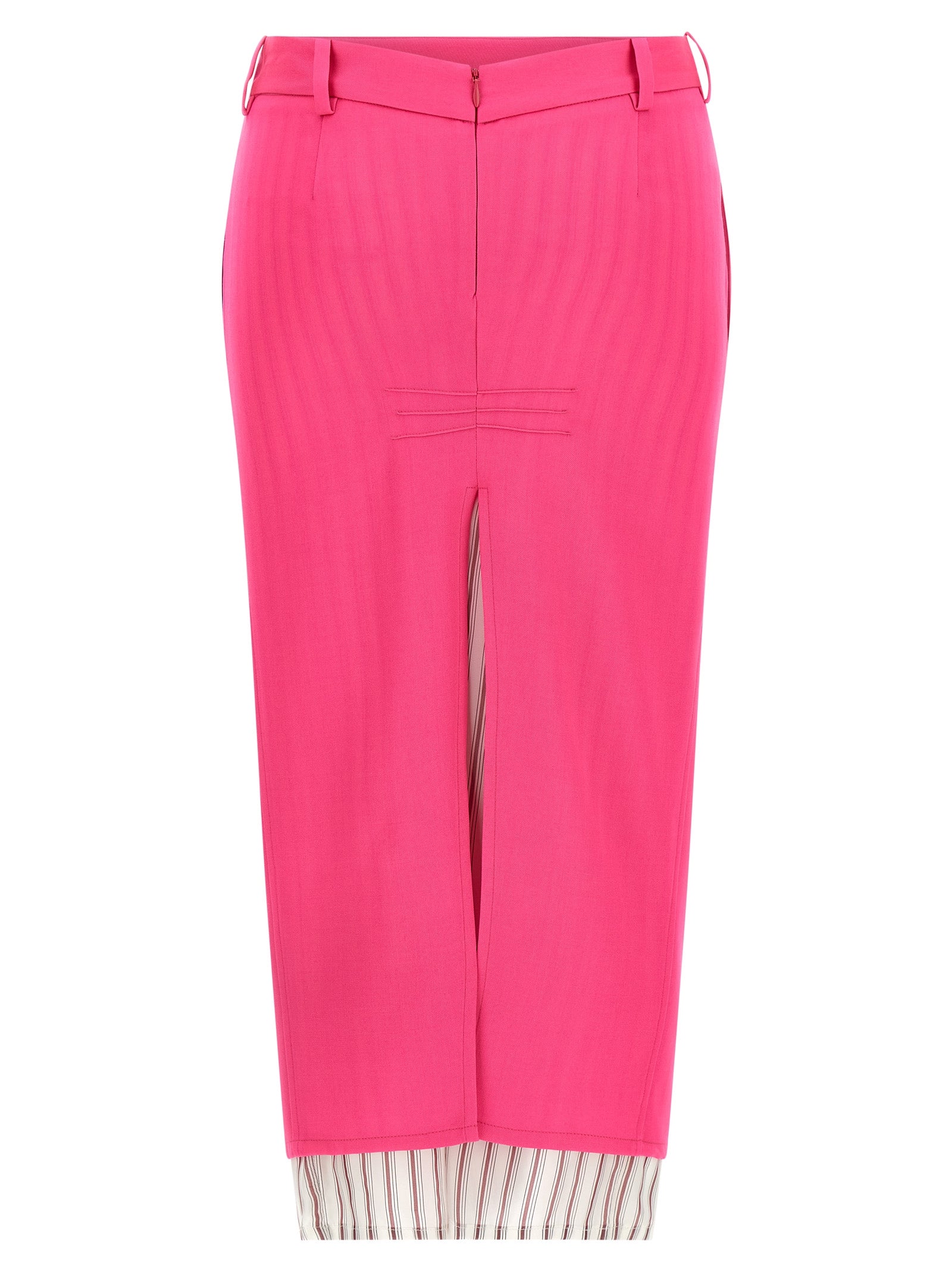 The Attico Double Layer Skirt