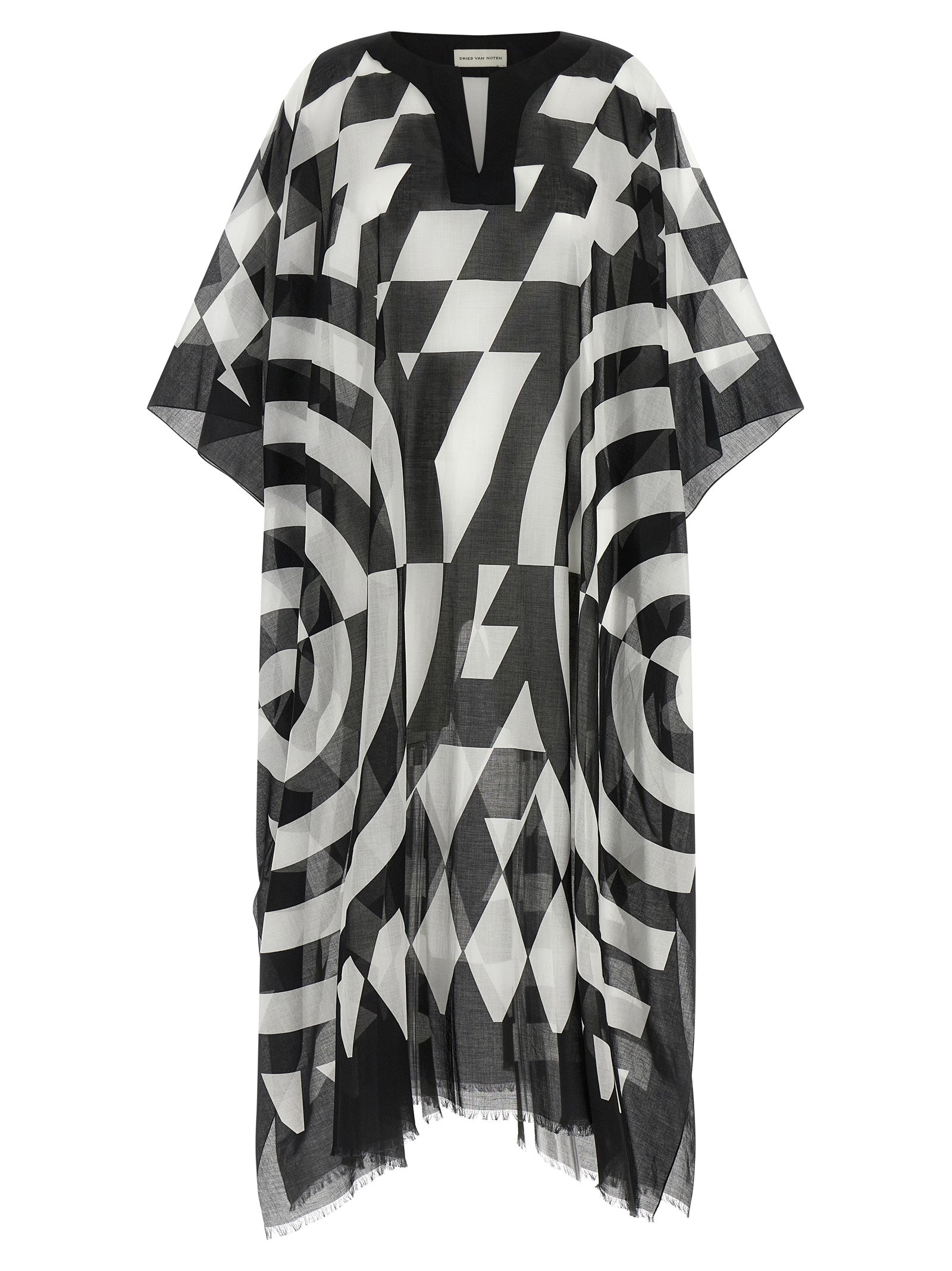Dries Van Noten  Caftan With Print