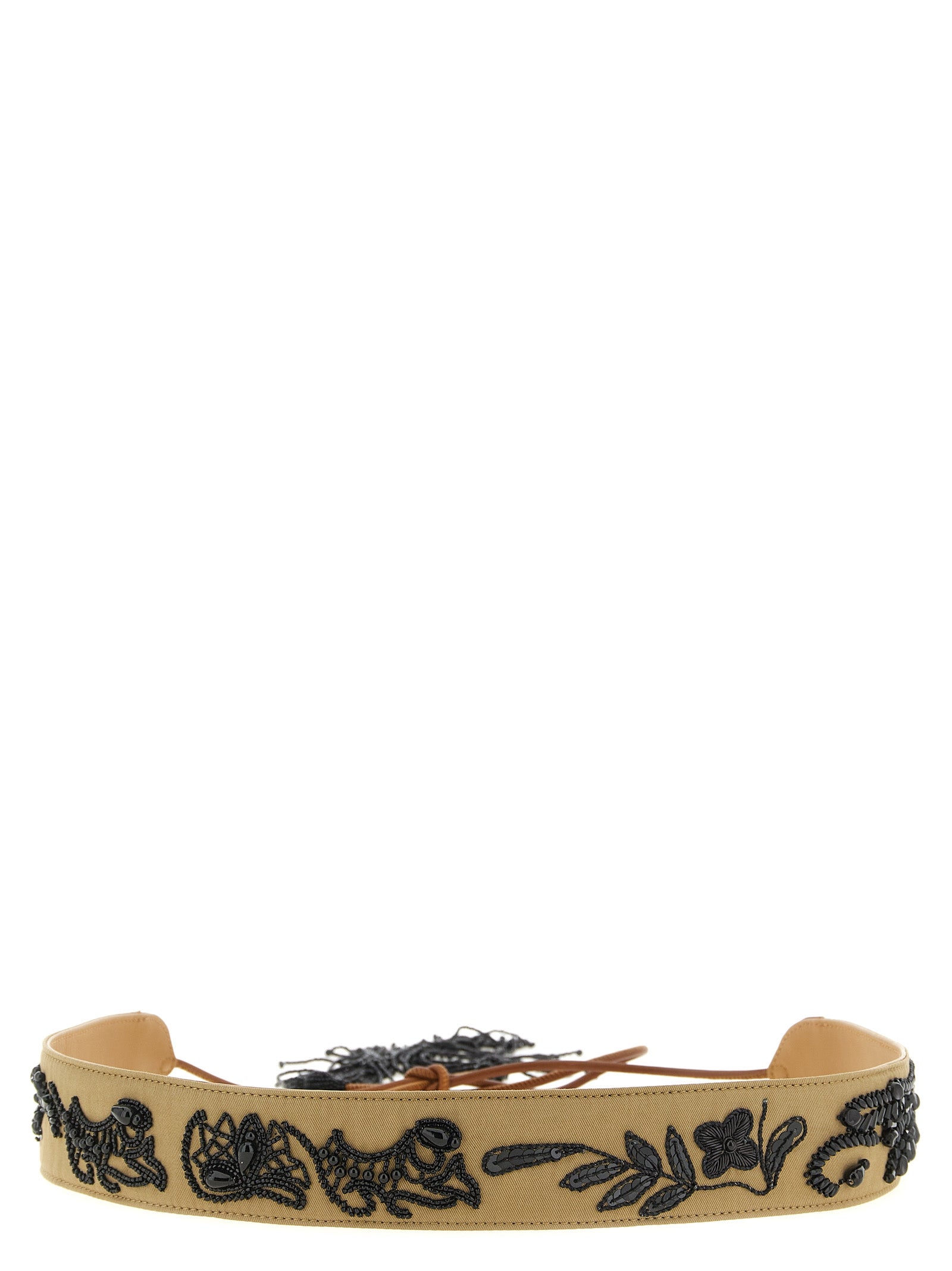 Dries Van Noten  Beads Embroidery Belt