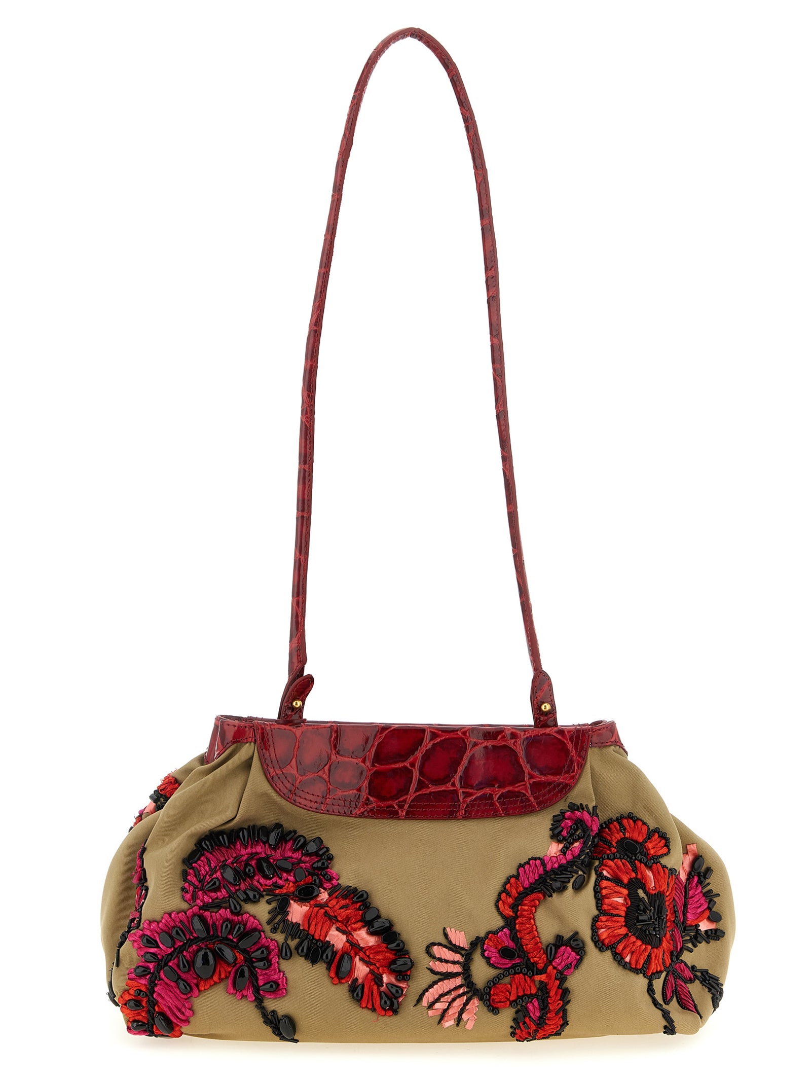 Dries Van Noten  Embroidery Clutch