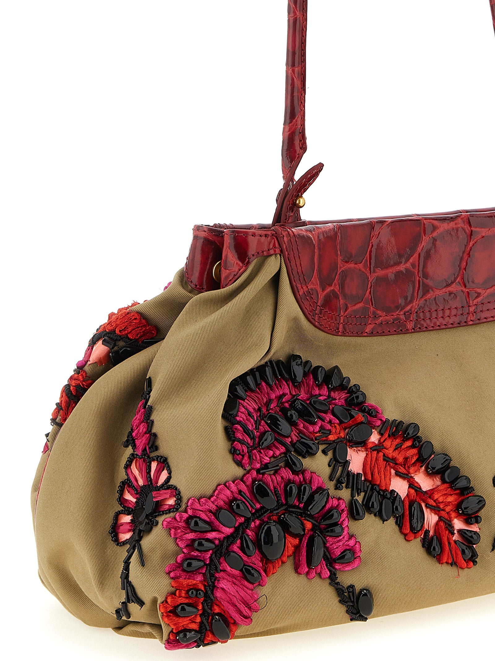 Dries Van Noten  Embroidery Clutch