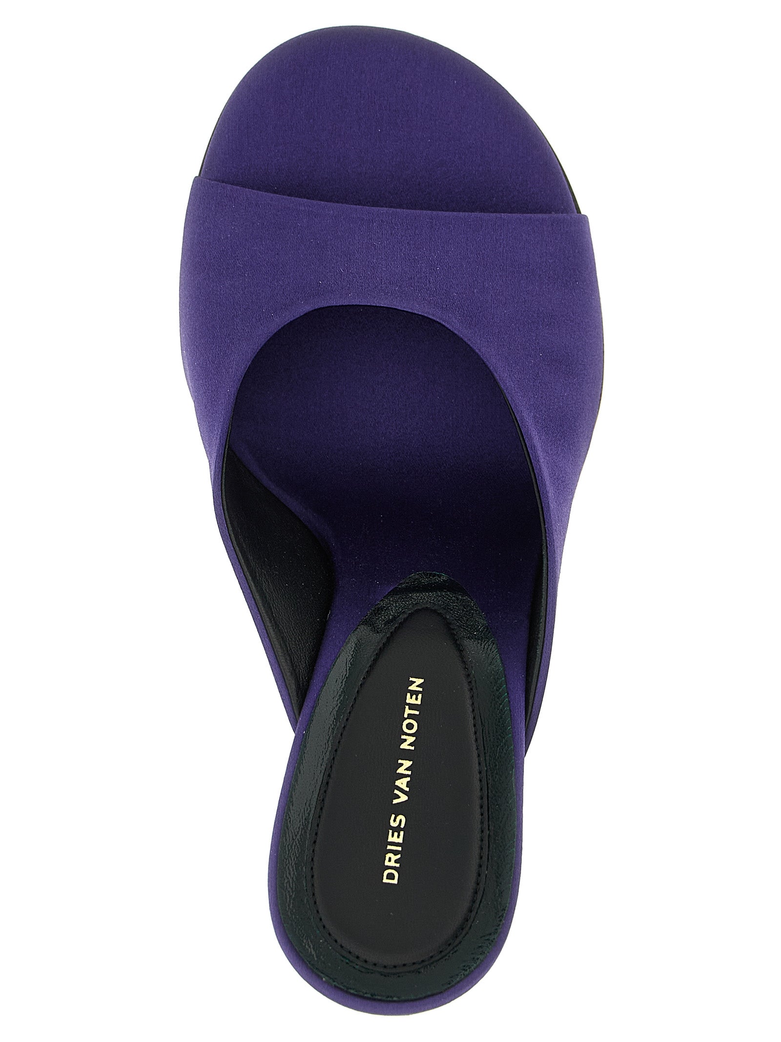 Dries Van Noten  Satin Mules
